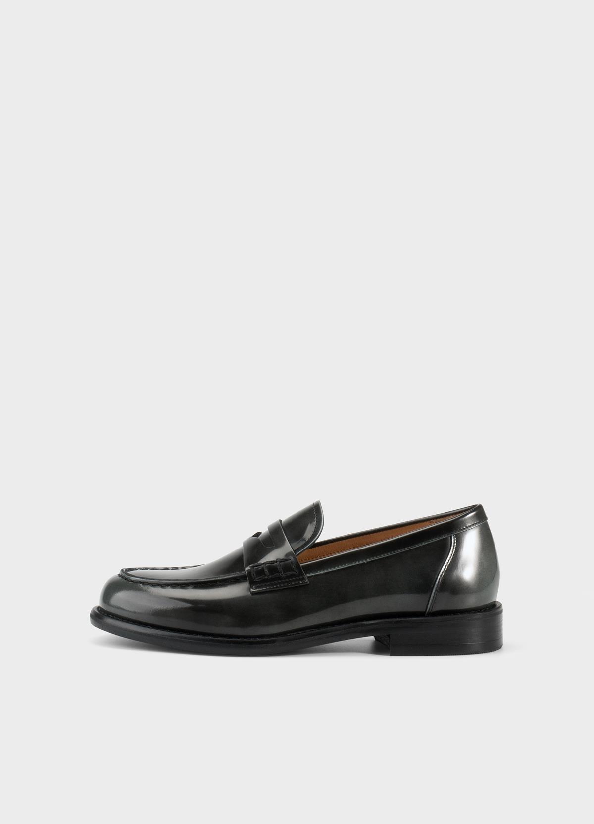 Vagabond Linn Damen Loafer - Schwarzer Leder Loafers Mit Gummi-Sohle