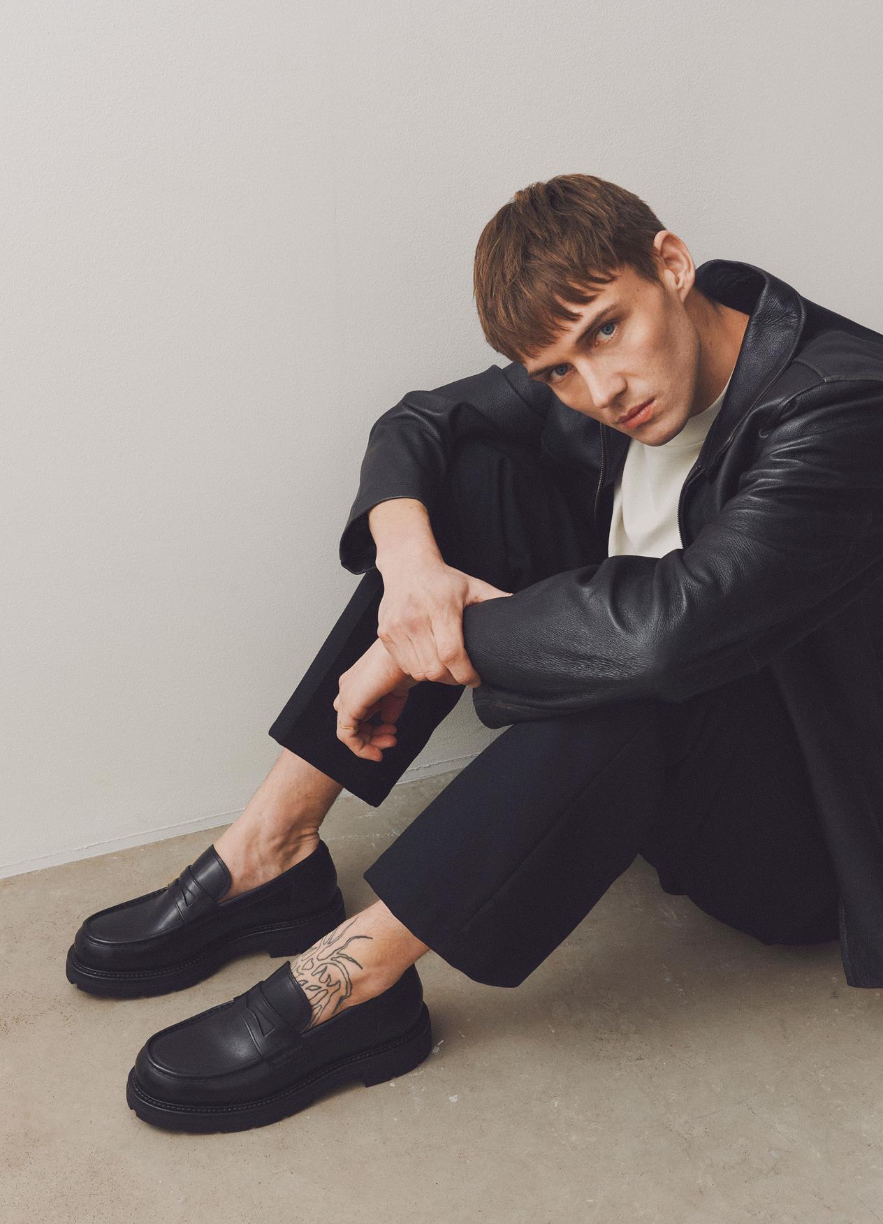 Cameron | Loafers | Black | Man | Vagabond