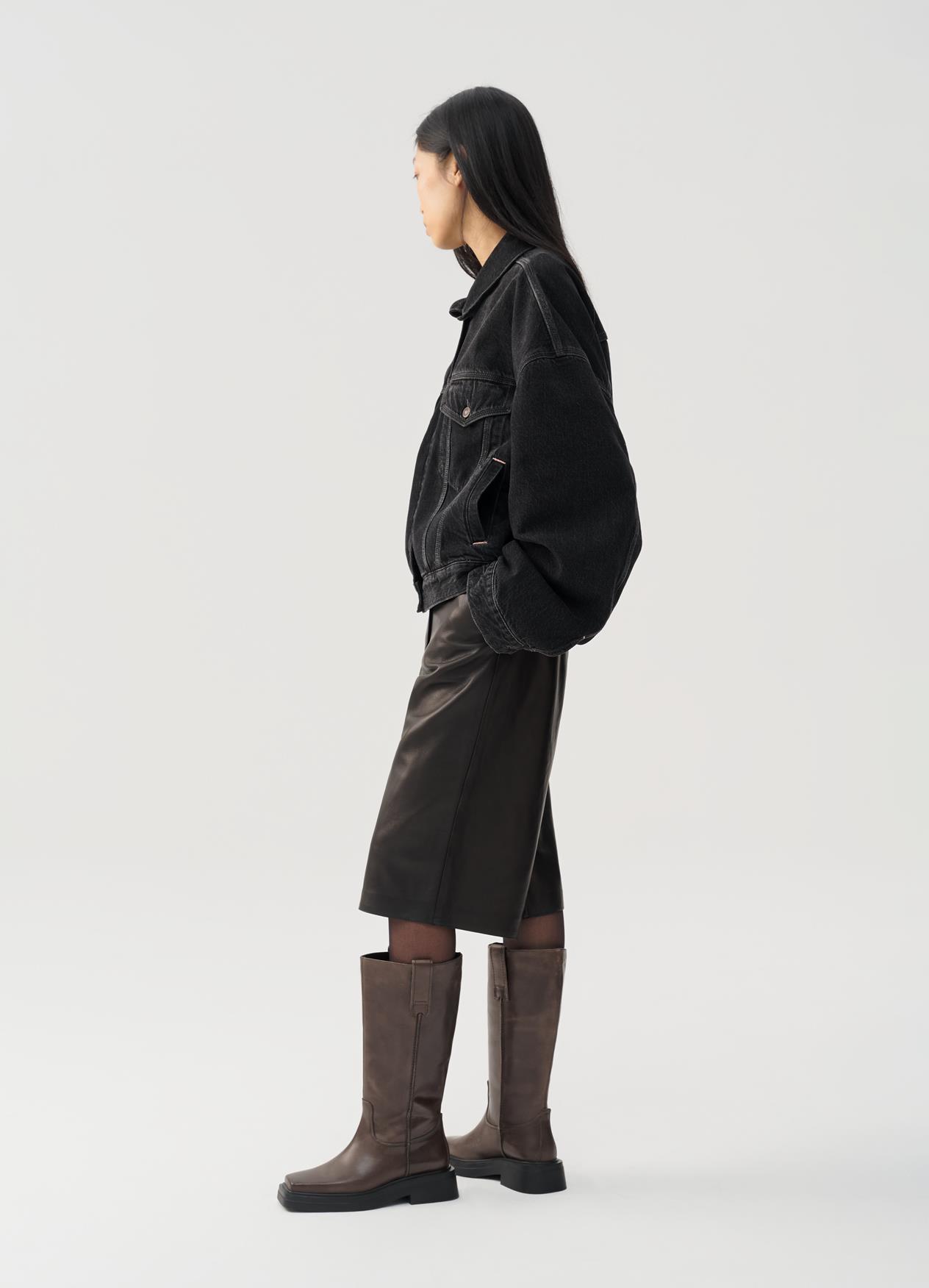 Eyra tall boots | Tall boots | Brown | Oily Nubuck | Woman  display picture 3