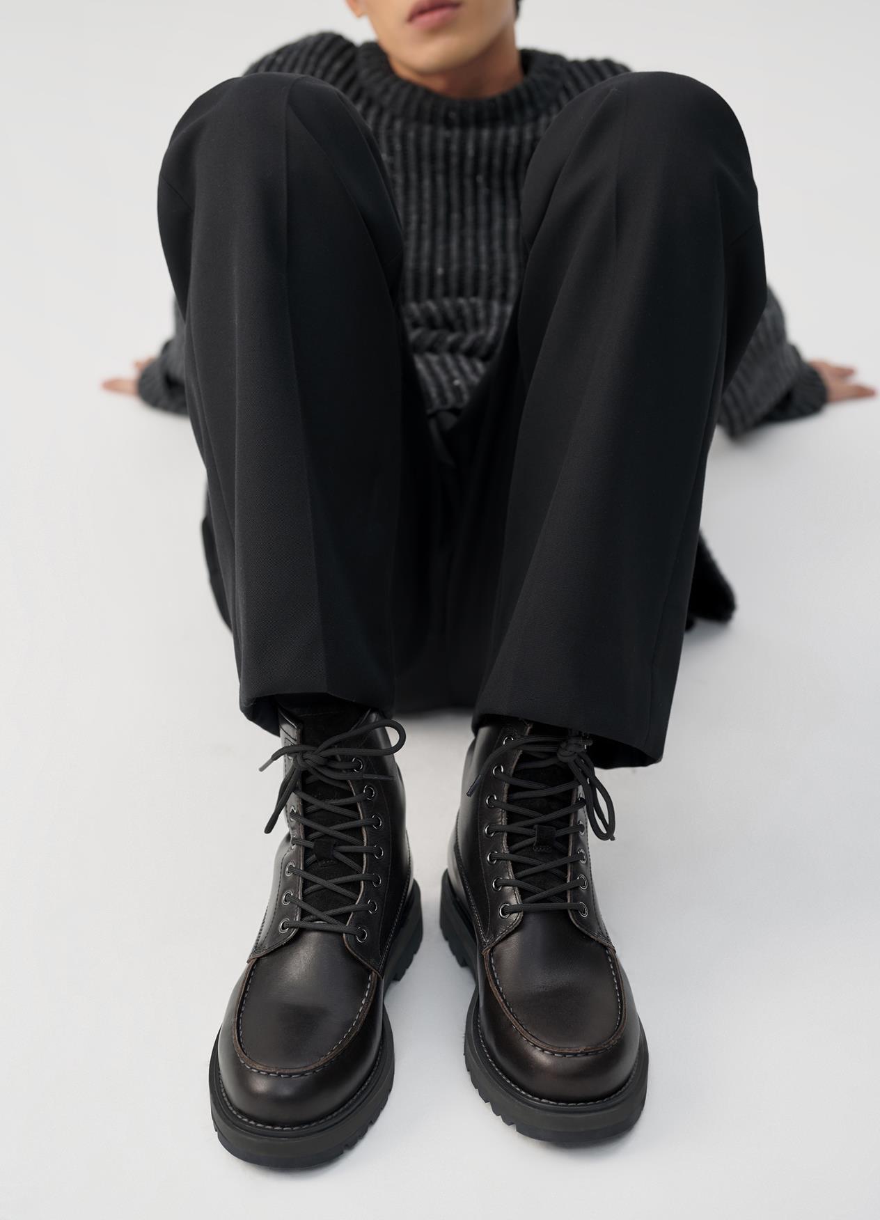 Jay | Boots | Black | Man | Vagabond