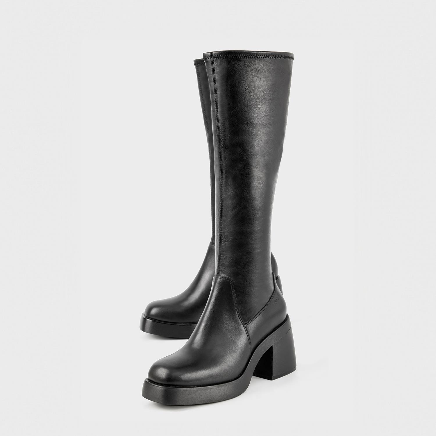 Vagabond Brooke - Women's Preto Couro/comb