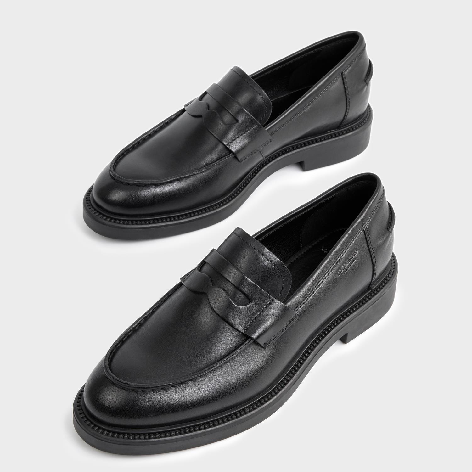 Vagabond Alex W - Women's Preto Couro