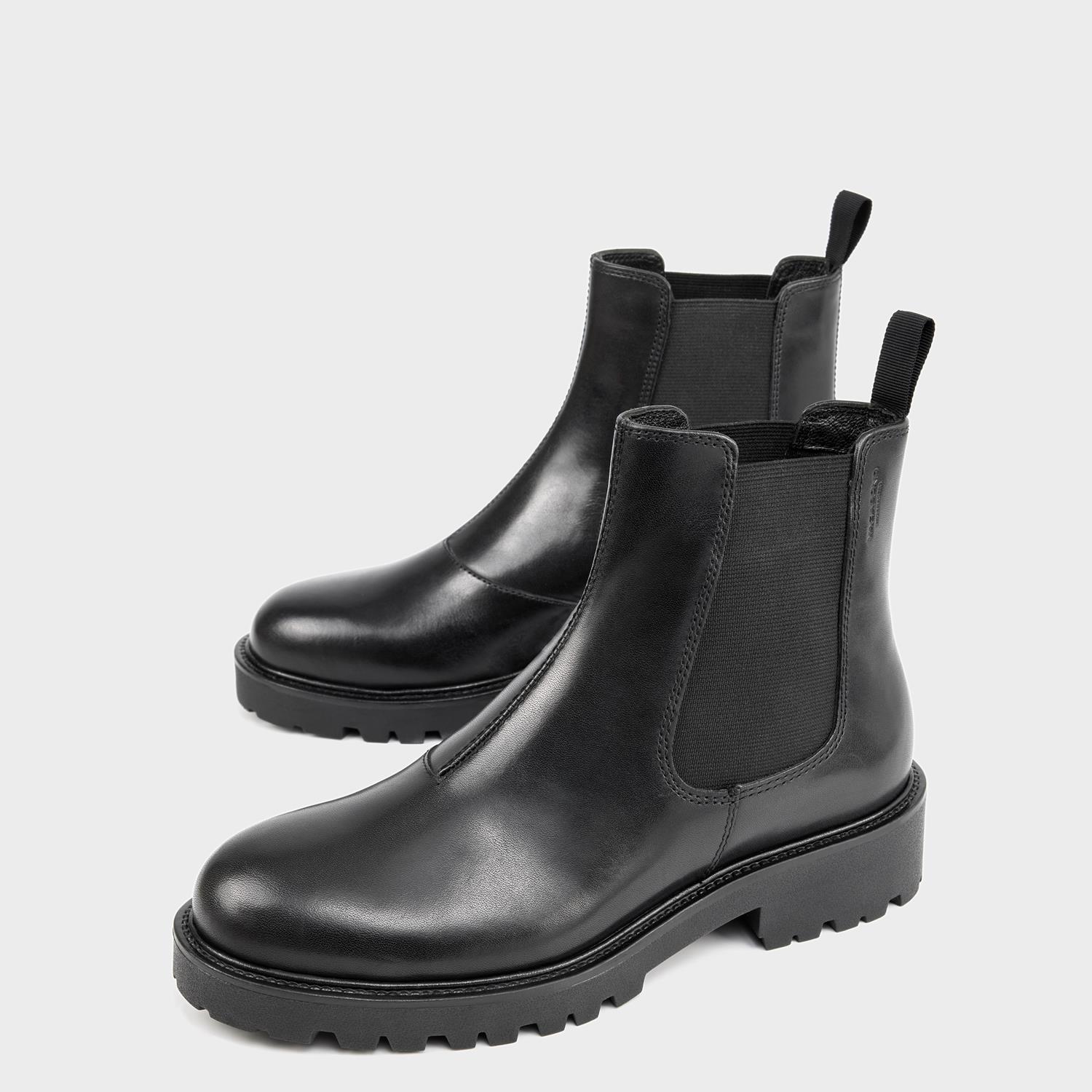 Vagabond Women's Black Kenova - Leather Size 39