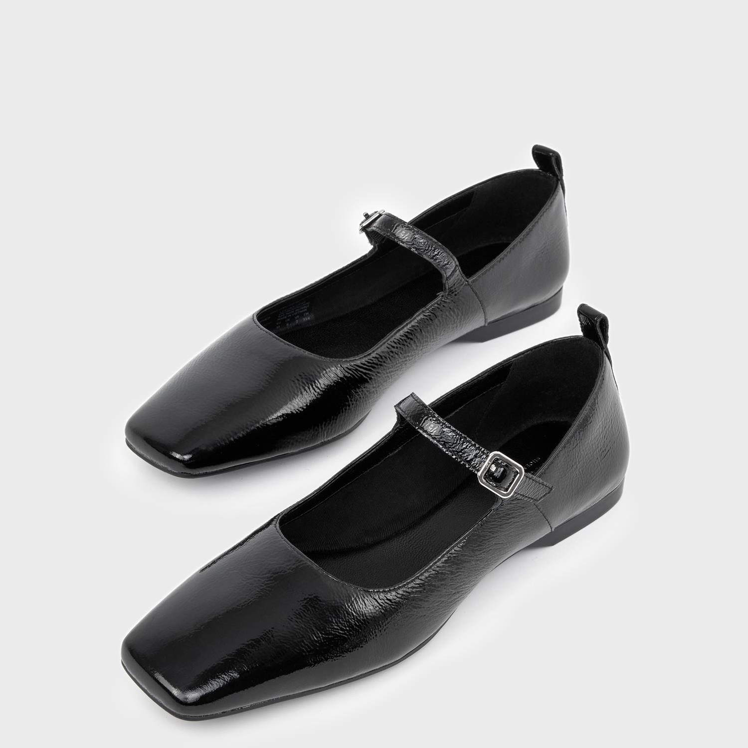 Vagabond Delia - Women's Preto Couro Envernizado