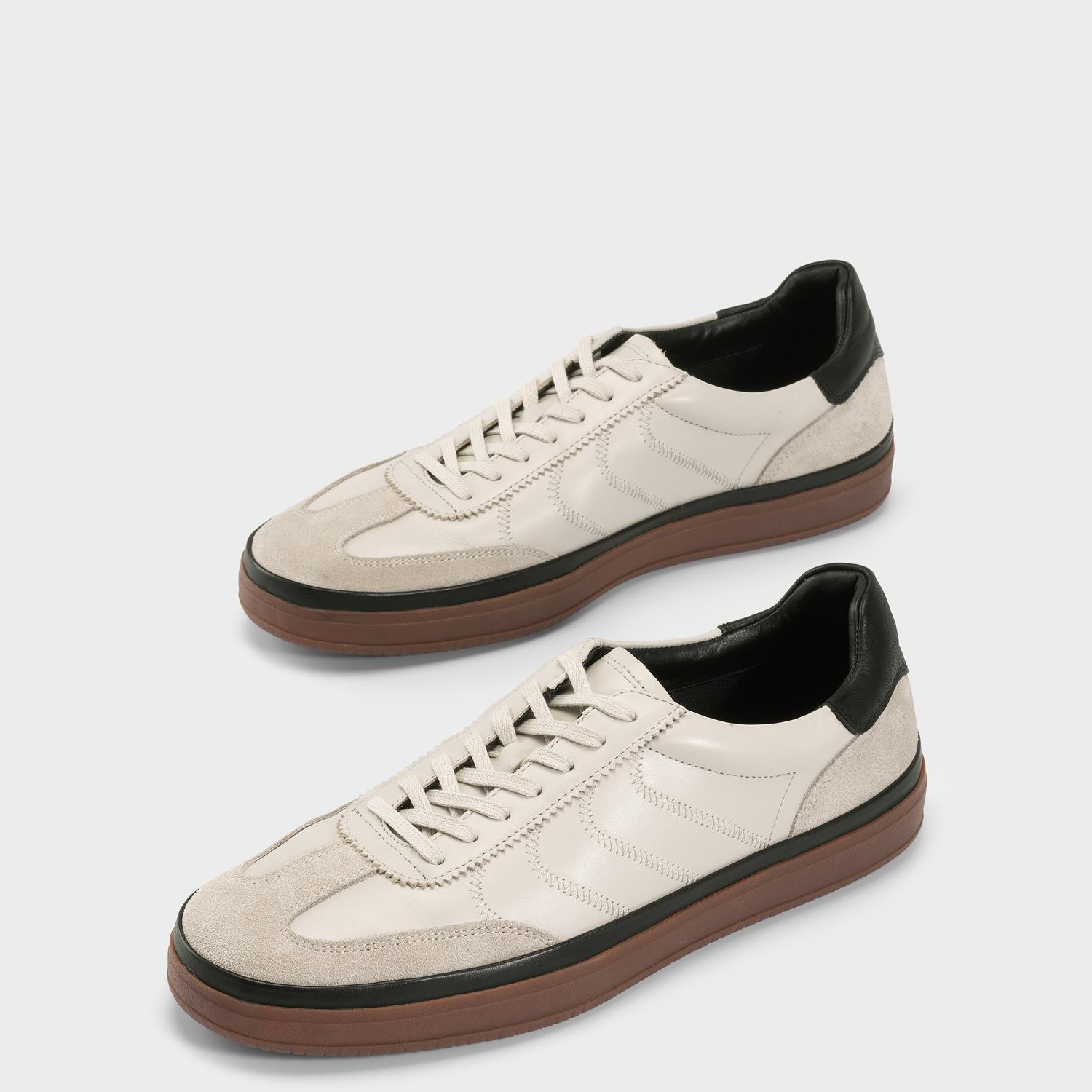 Men's Beige Vagabond Shoemakers Leo - Suede/Leather