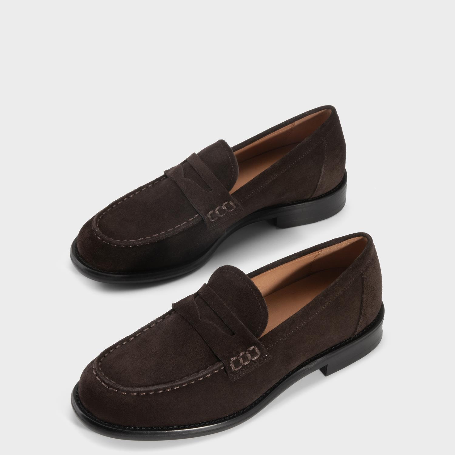 Vagabond Shoemakers Donna Marrone Scuro Linn - Women's Camoscio - Immagine 1