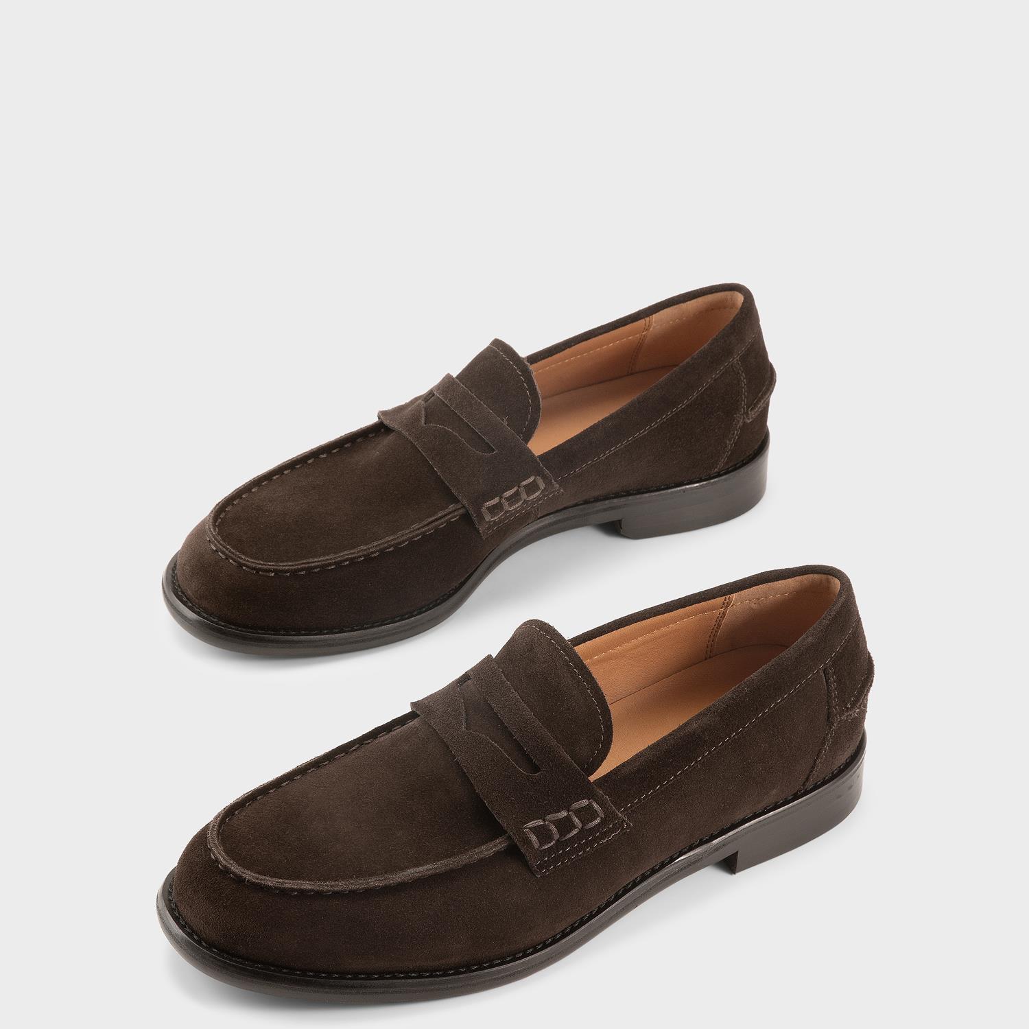 Vagabond Herr Mörkbrun Steven Loafers - Mocka - 44
