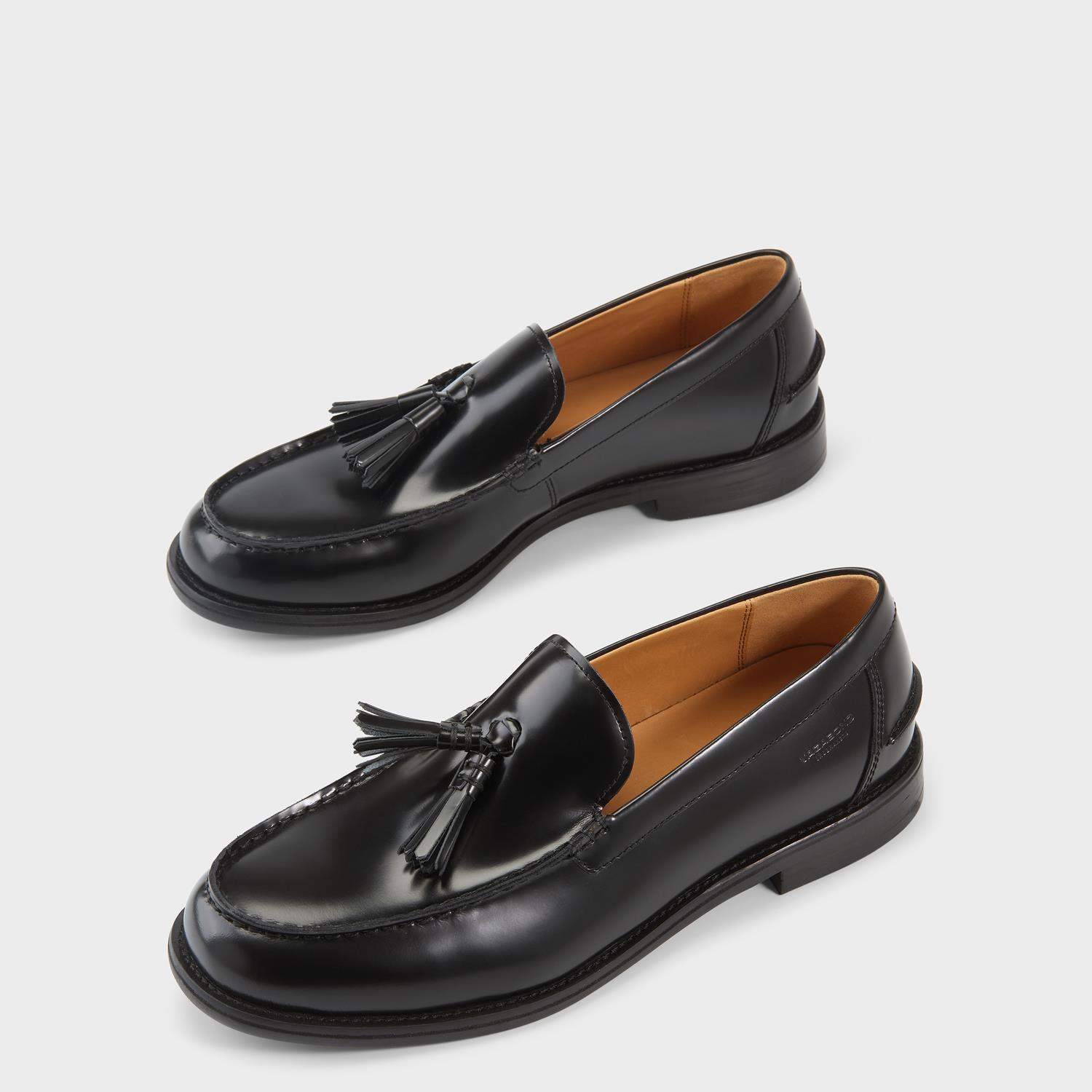 Vagabond Shoemakers Men's Black Steven - Polished Leather