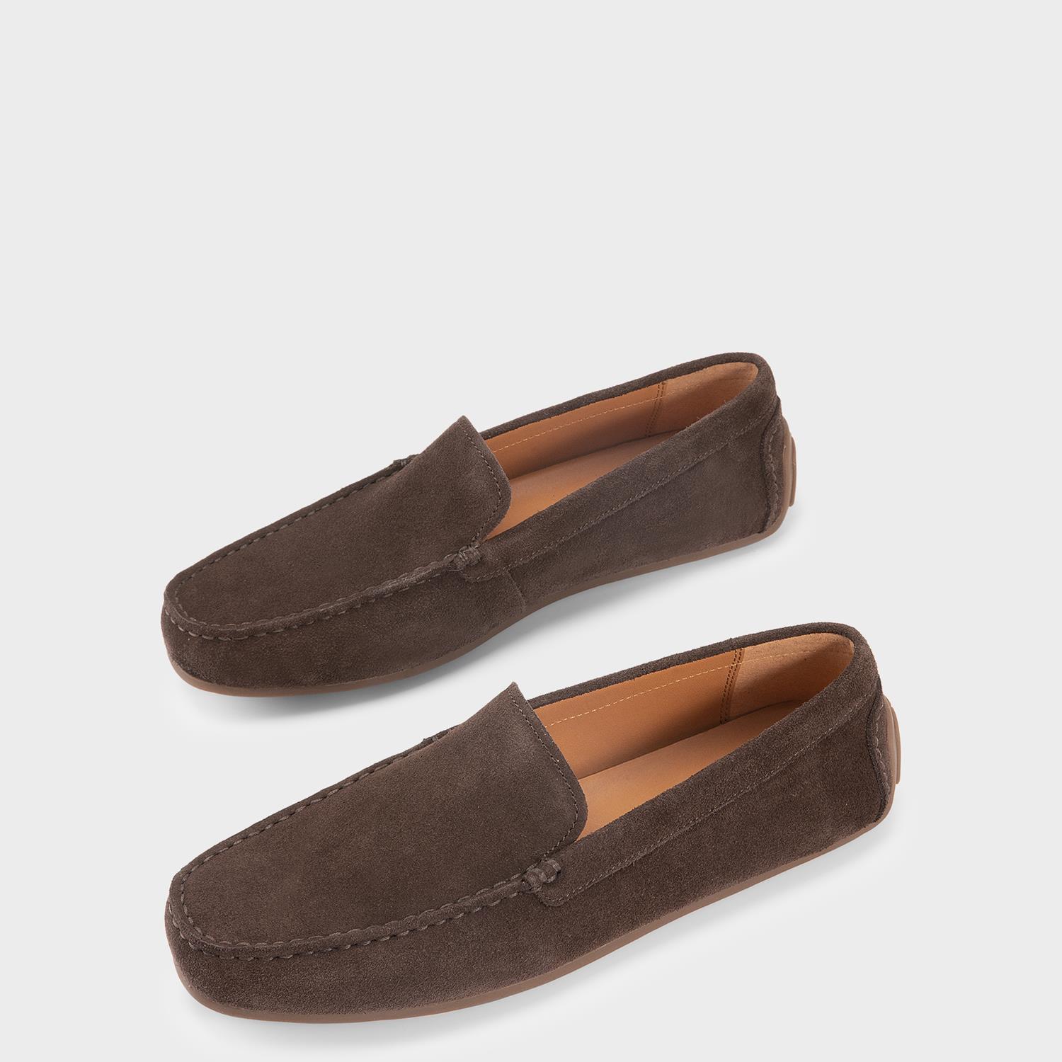 Vagabond Herr Mörkbrun Lorenzo Loafers - Mocka - 44