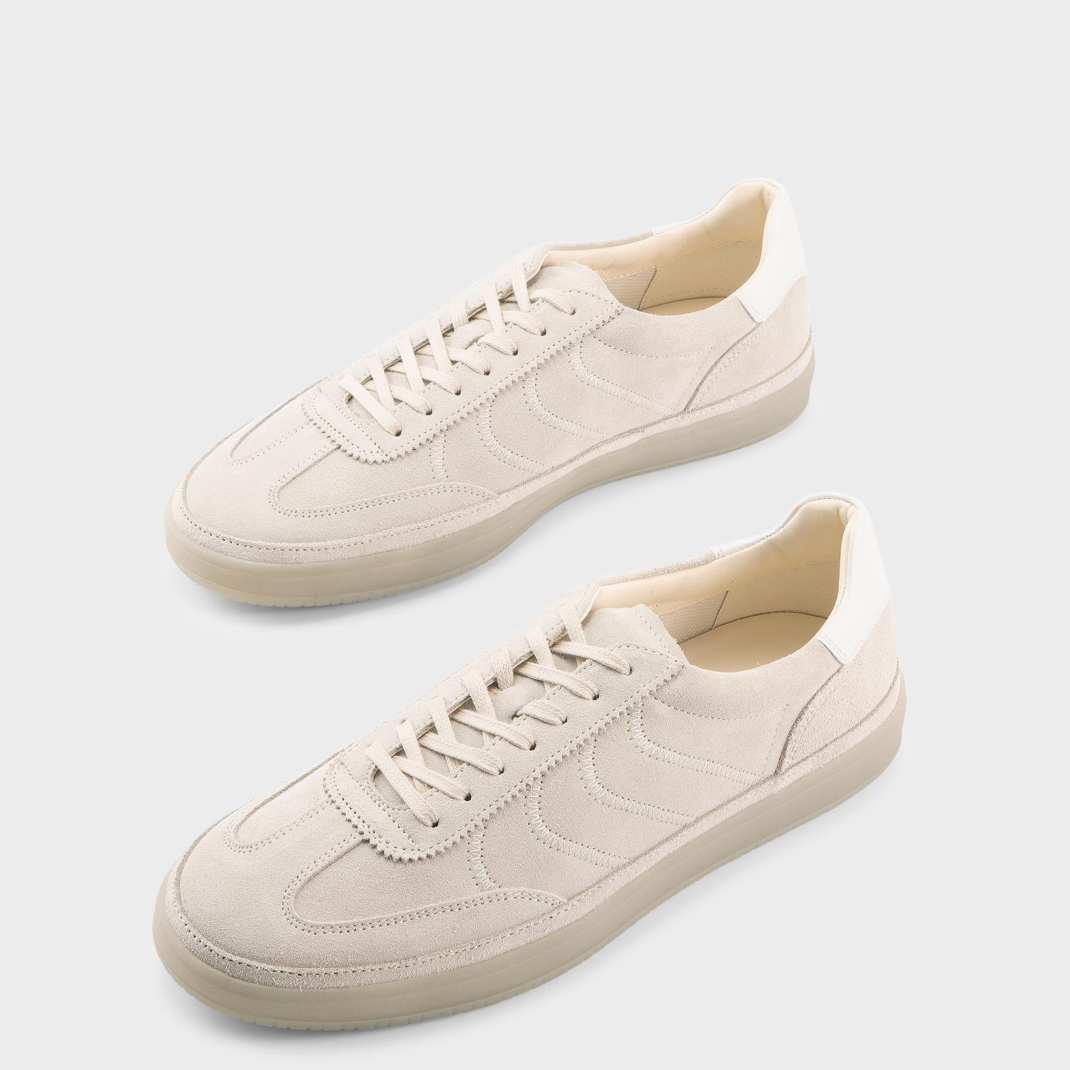 Men's Beige Vagabond Shoemakers Leo - Suede