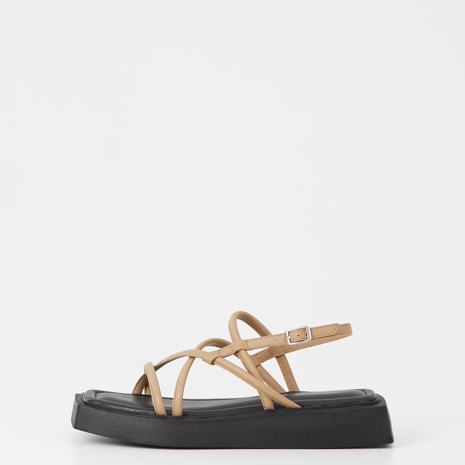 Vagabond Evy - Femme Beige Cuir - vagabond - Modalova