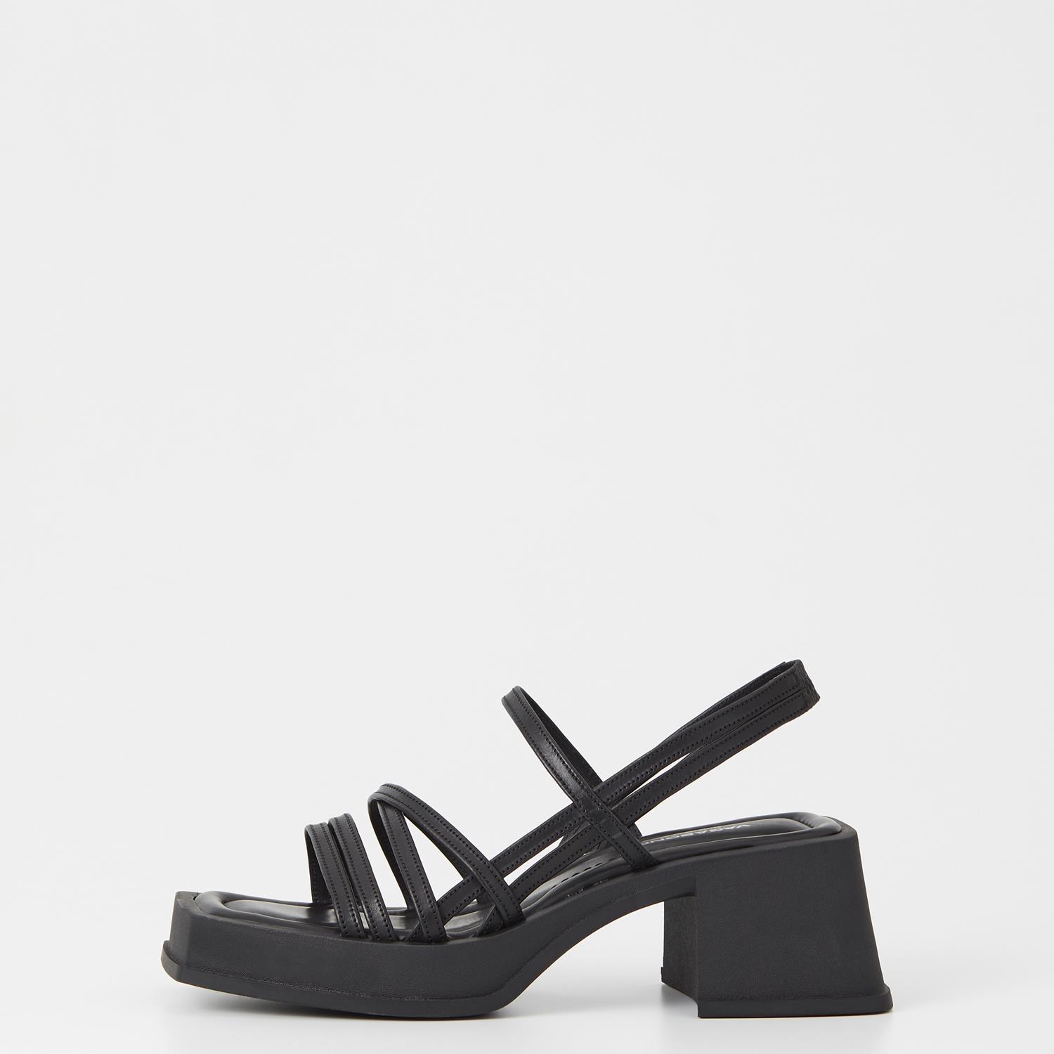Vagabond Hennie - Femme Noir Cuir - vagabond - Modalova
