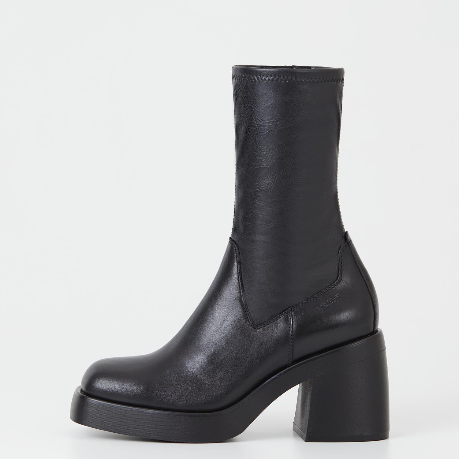 Vagabond Brooke - Women's Preto Couro/comb