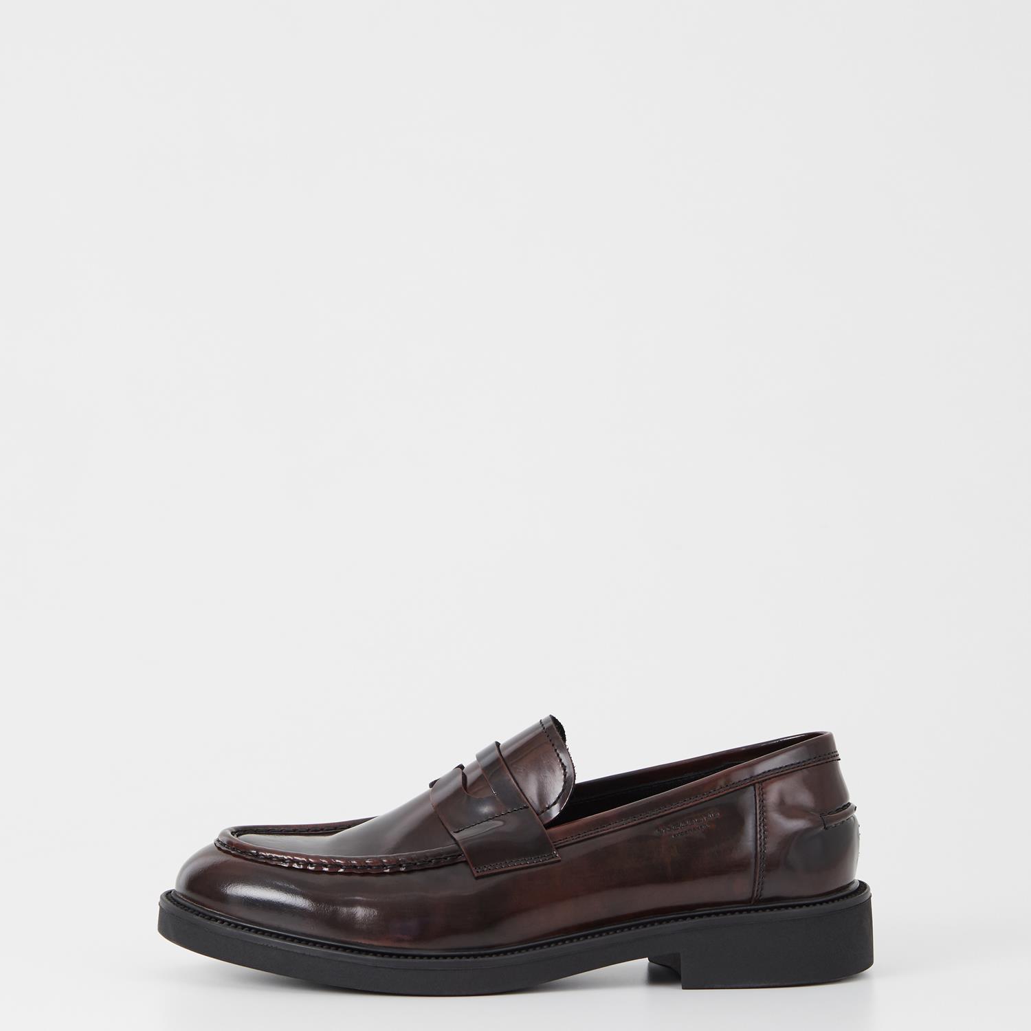 Vagabond Alex M - Uomo Rosso Scuro Pelle Lucida