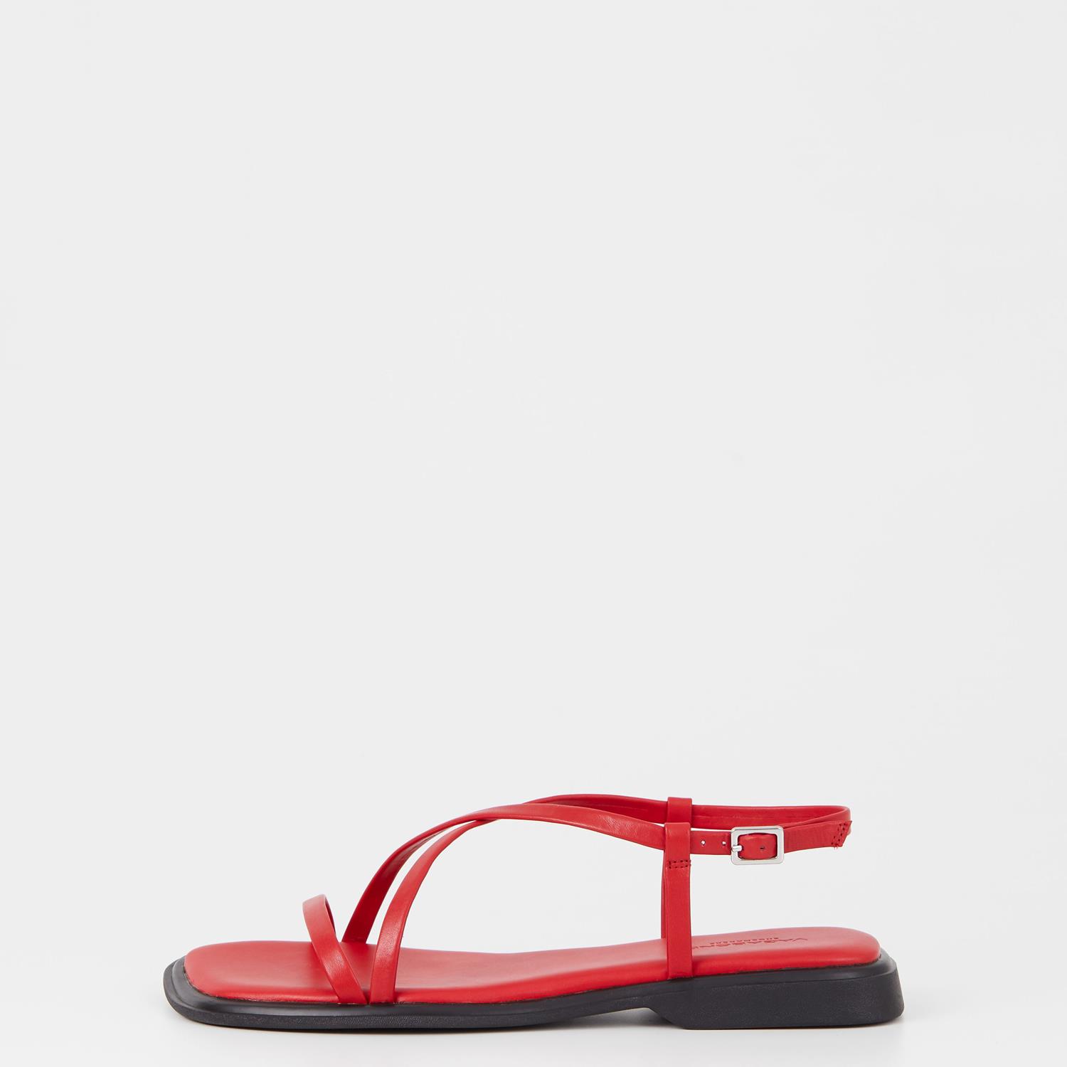 Vagabond Izzy - Femme Rouge Cuir - vagabond - Modalova