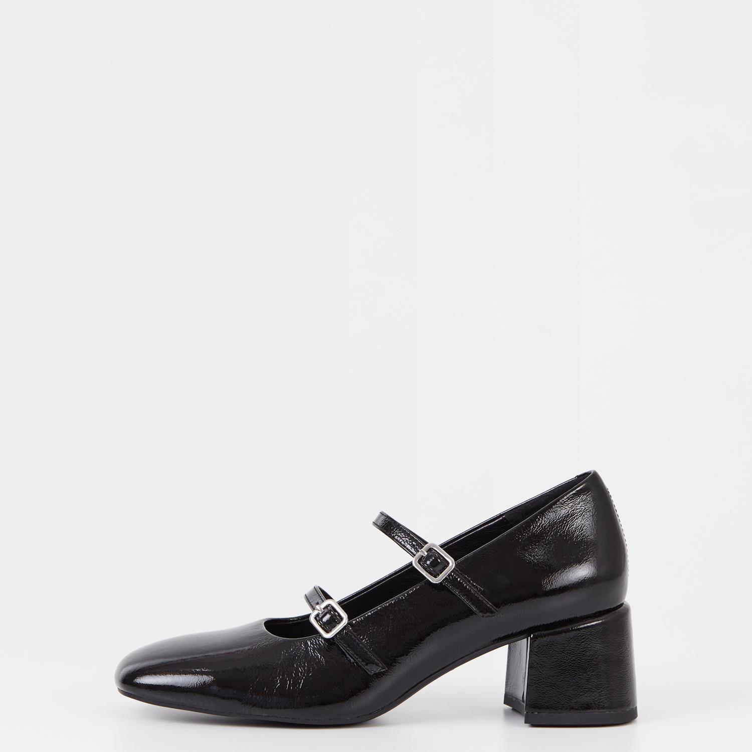 Vagabond Adison - Women's Schwarzes Lackleder