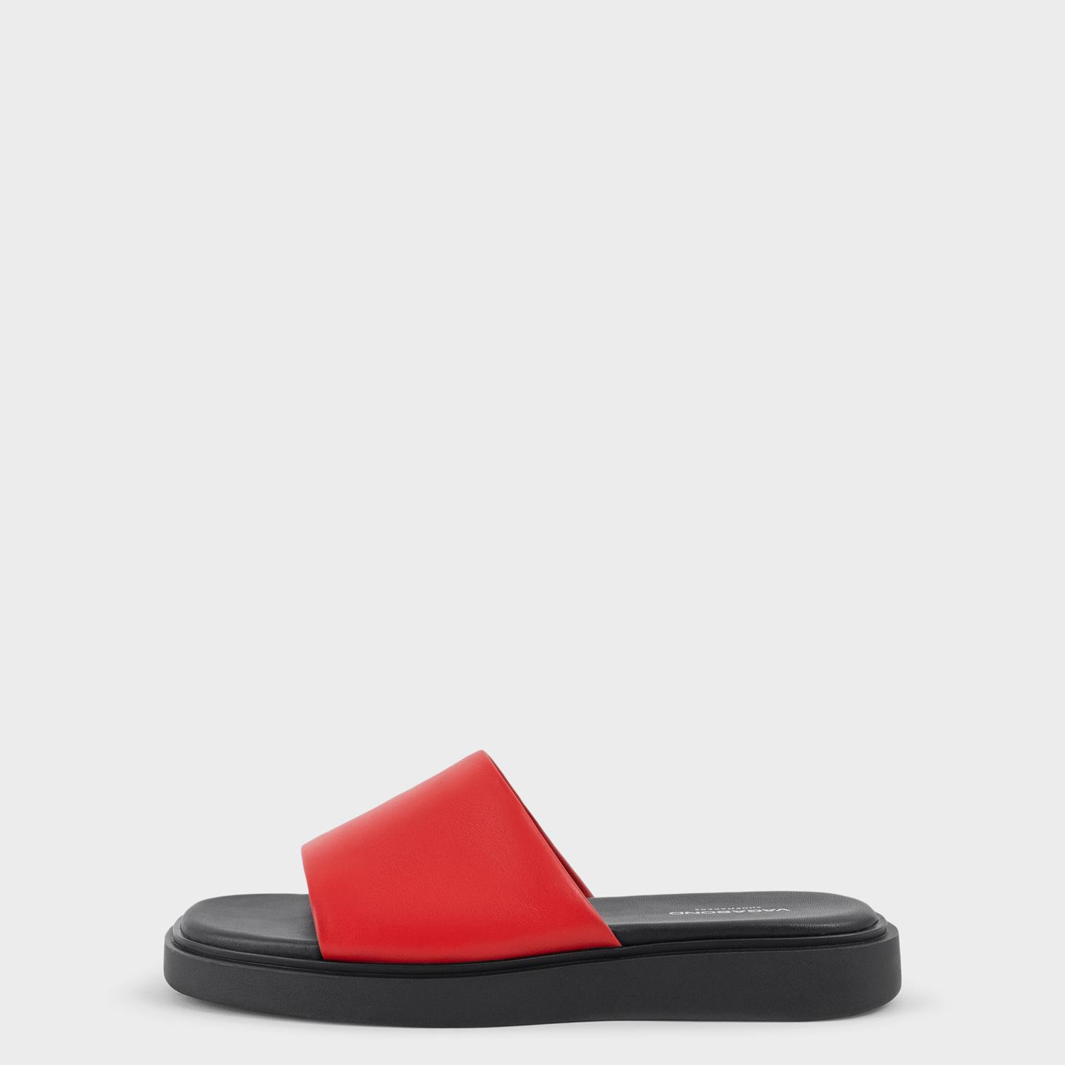 Vagabond Connie - Femme Rouge Cuir - vagabond - Modalova
