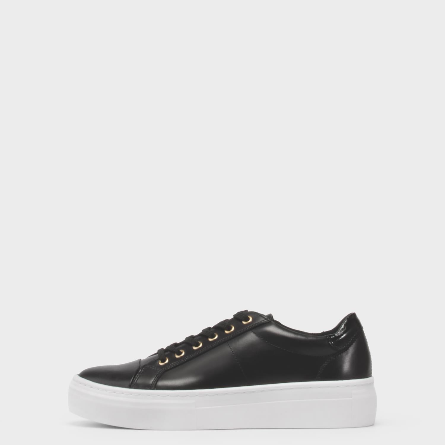 Vagabond Zoe Platform - Women's Preto Couro