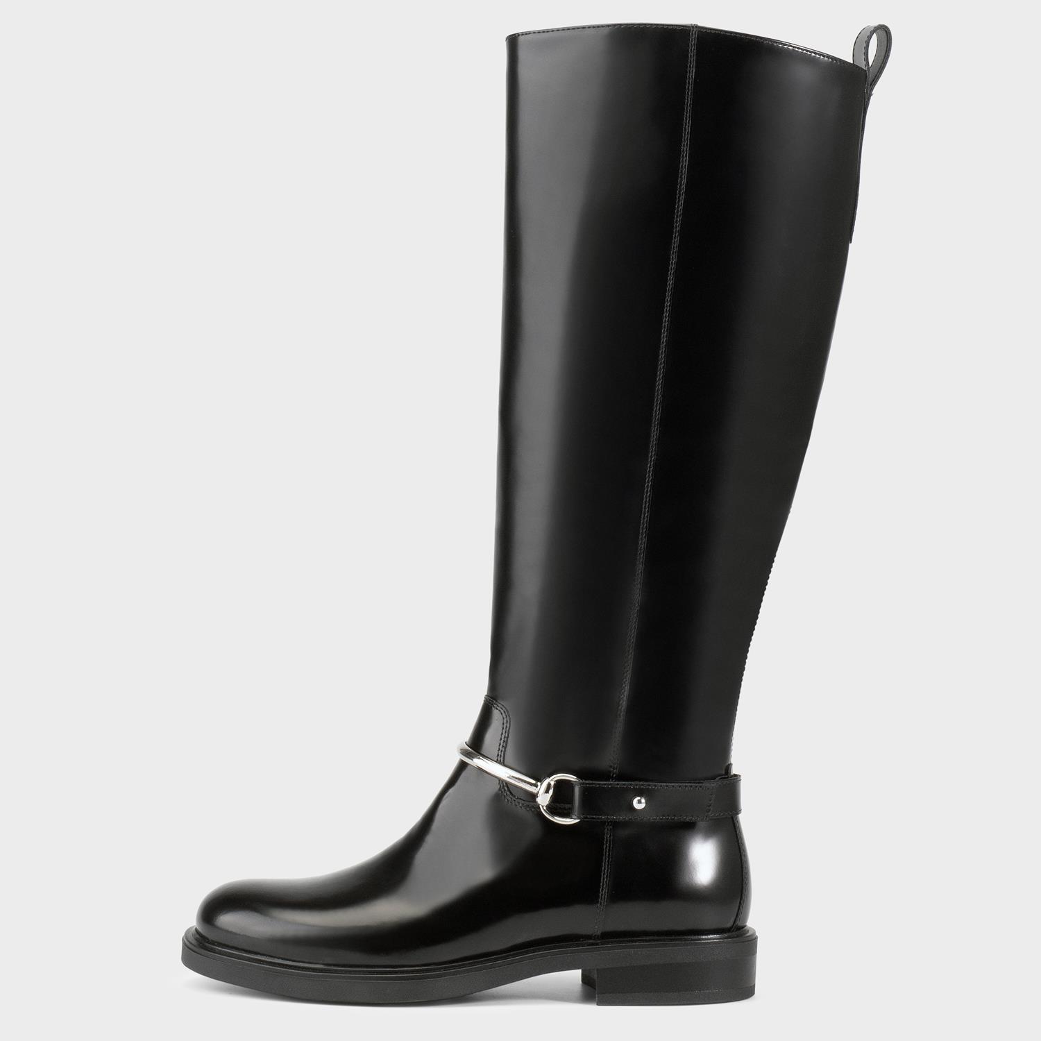 Vagabond Freya - Donna Nero Pelle Lucida