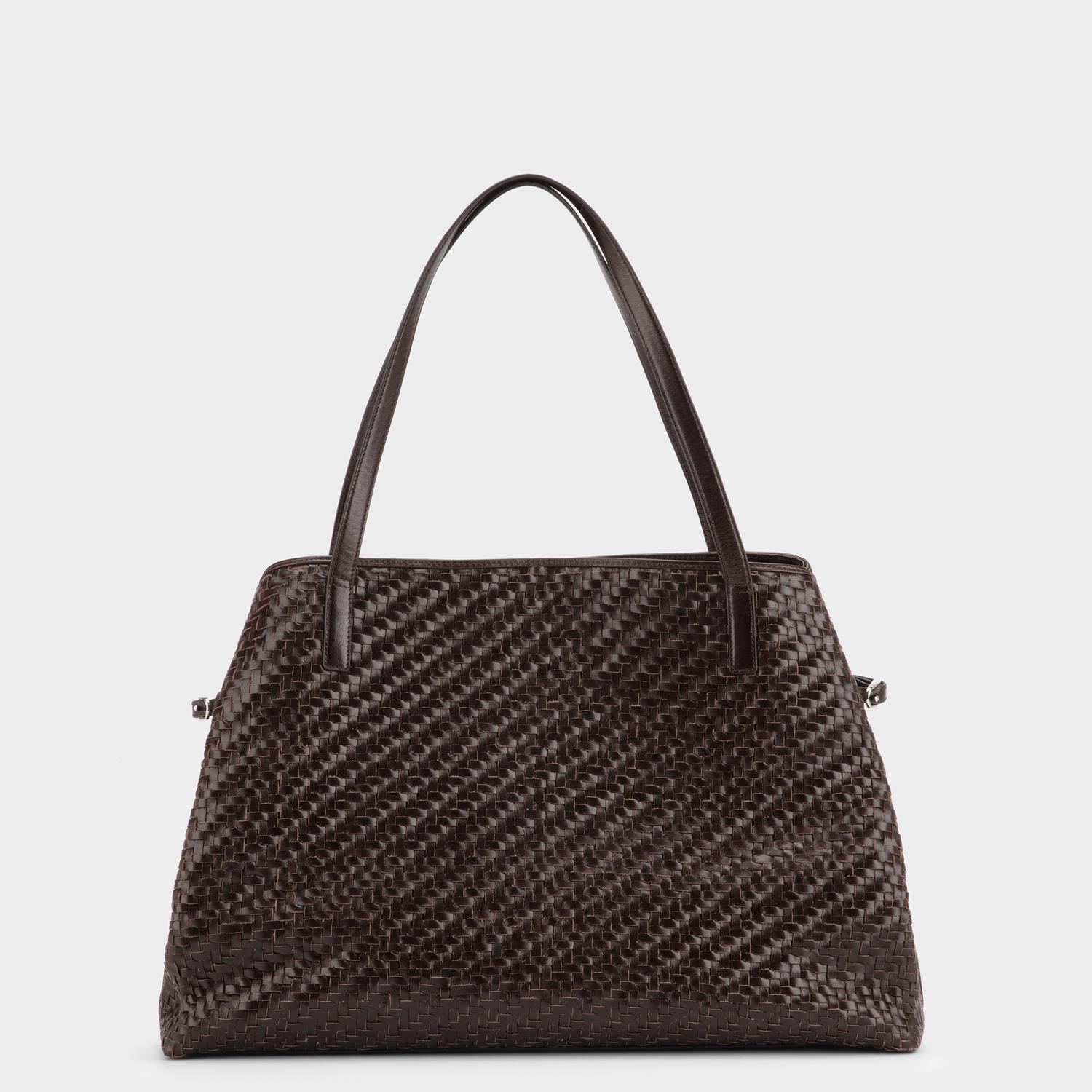 Vagabond CANNES - Women's Brown, Braided Leather