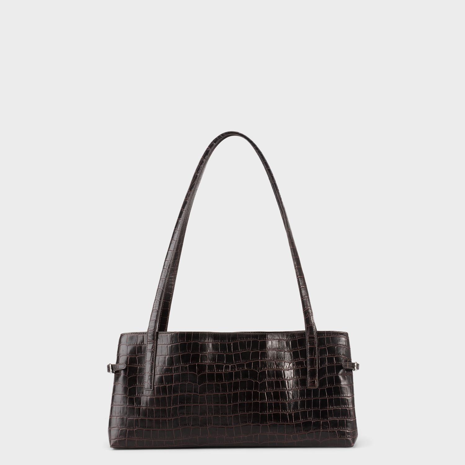 Vagabond Cannes Mini - Donna Marrone Pelle Goffrata