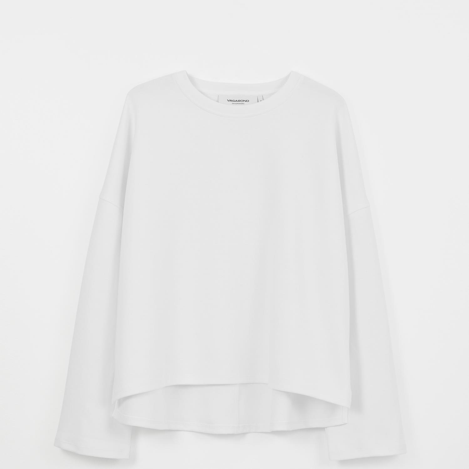 Boxy Long Sleeve T-shirt W - Textile - vagabond - Modalova