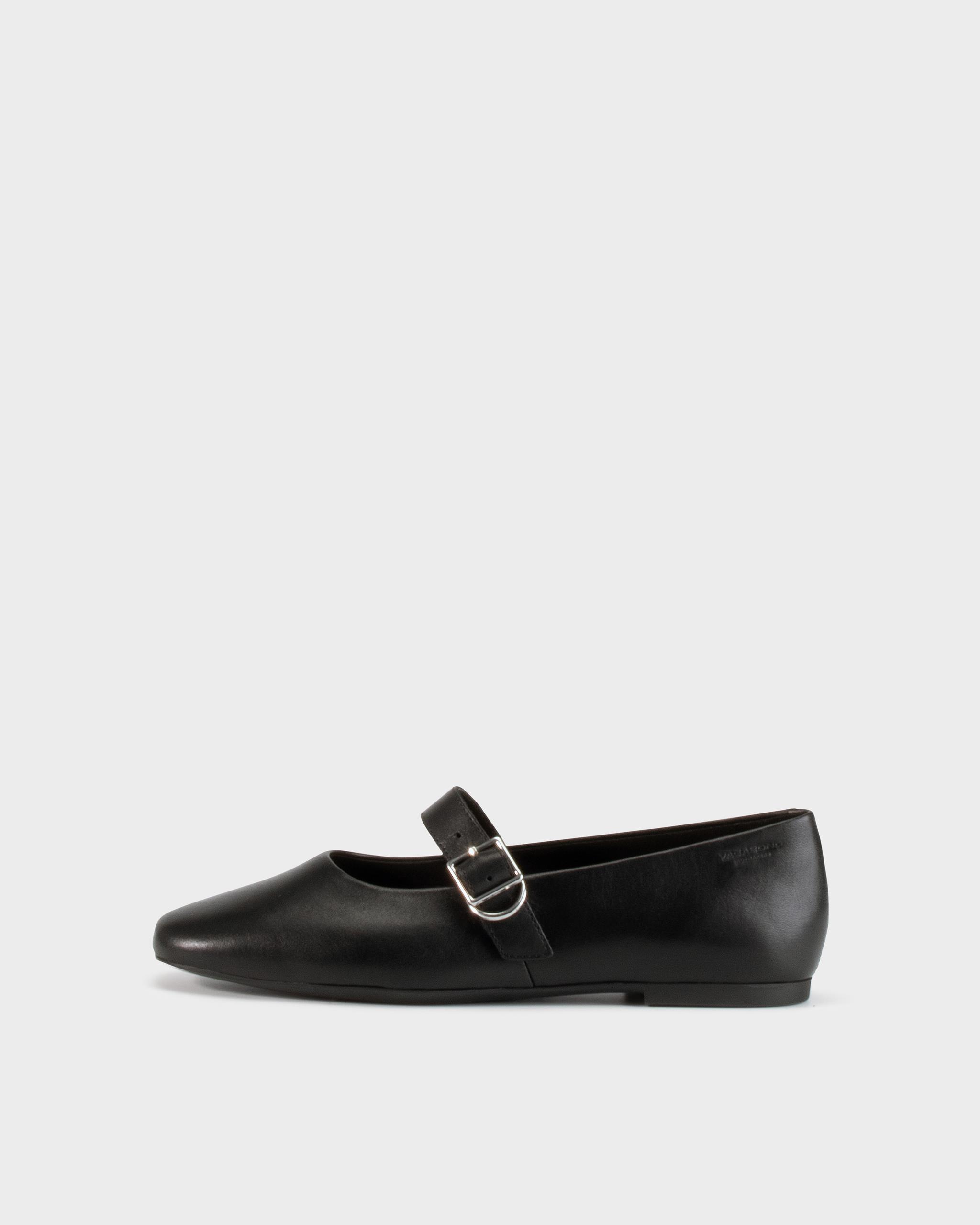 Jolin ballerine Nero, Pelle