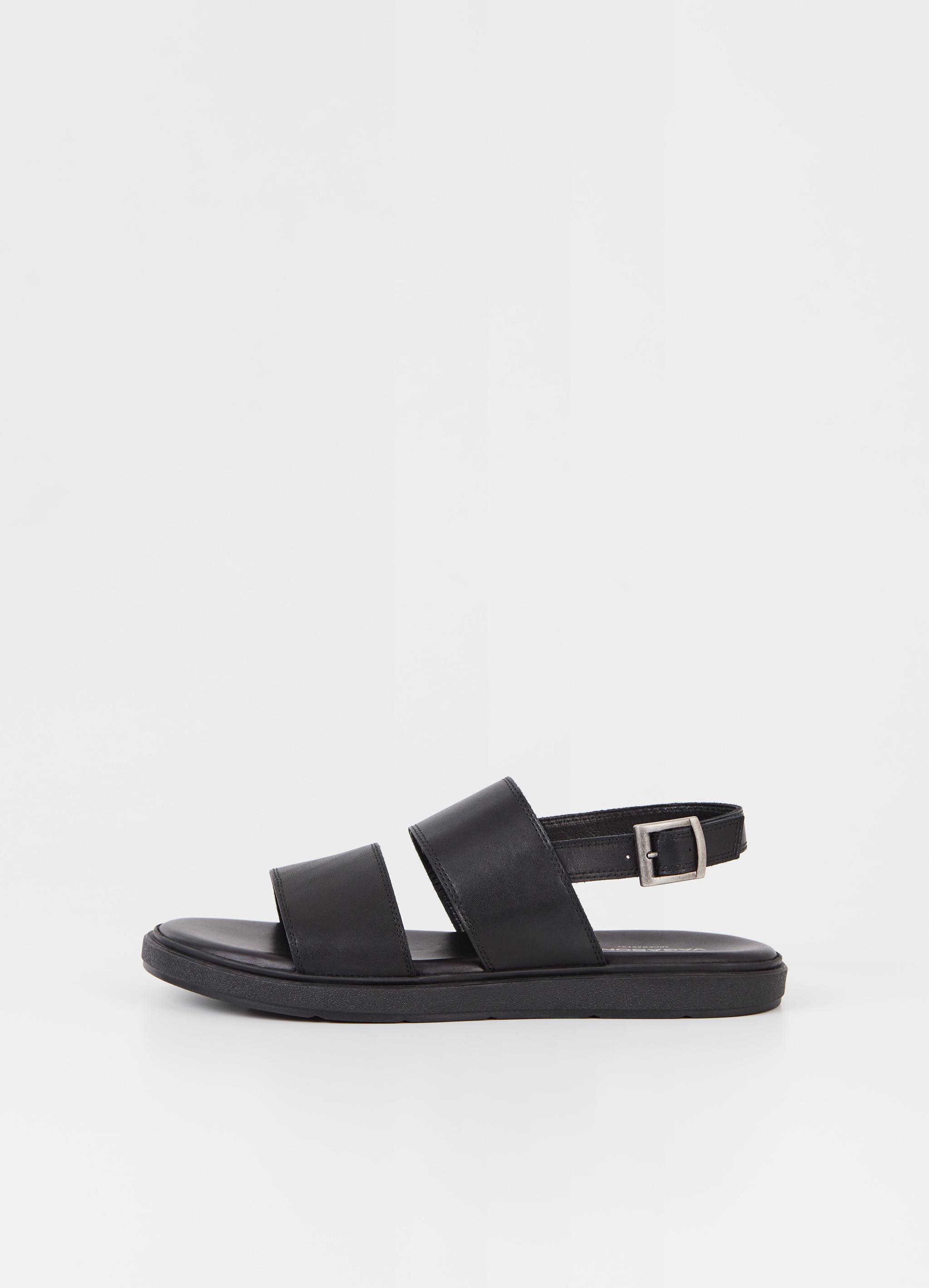 Mason sandals | Sandals | Black | Leather | Man | Vagabond