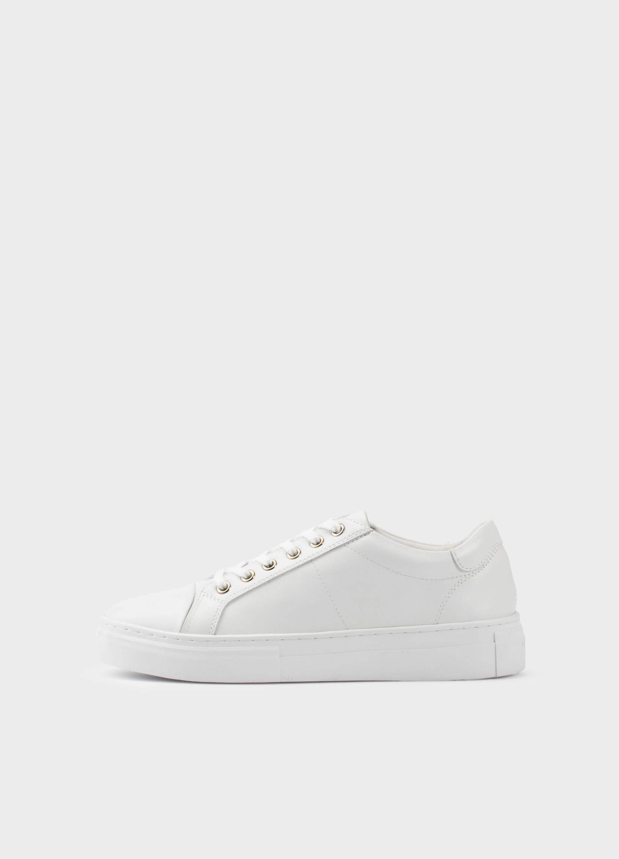 Zoe platform sneakers | Sneakers | White | Leather | Woman | Vagabond