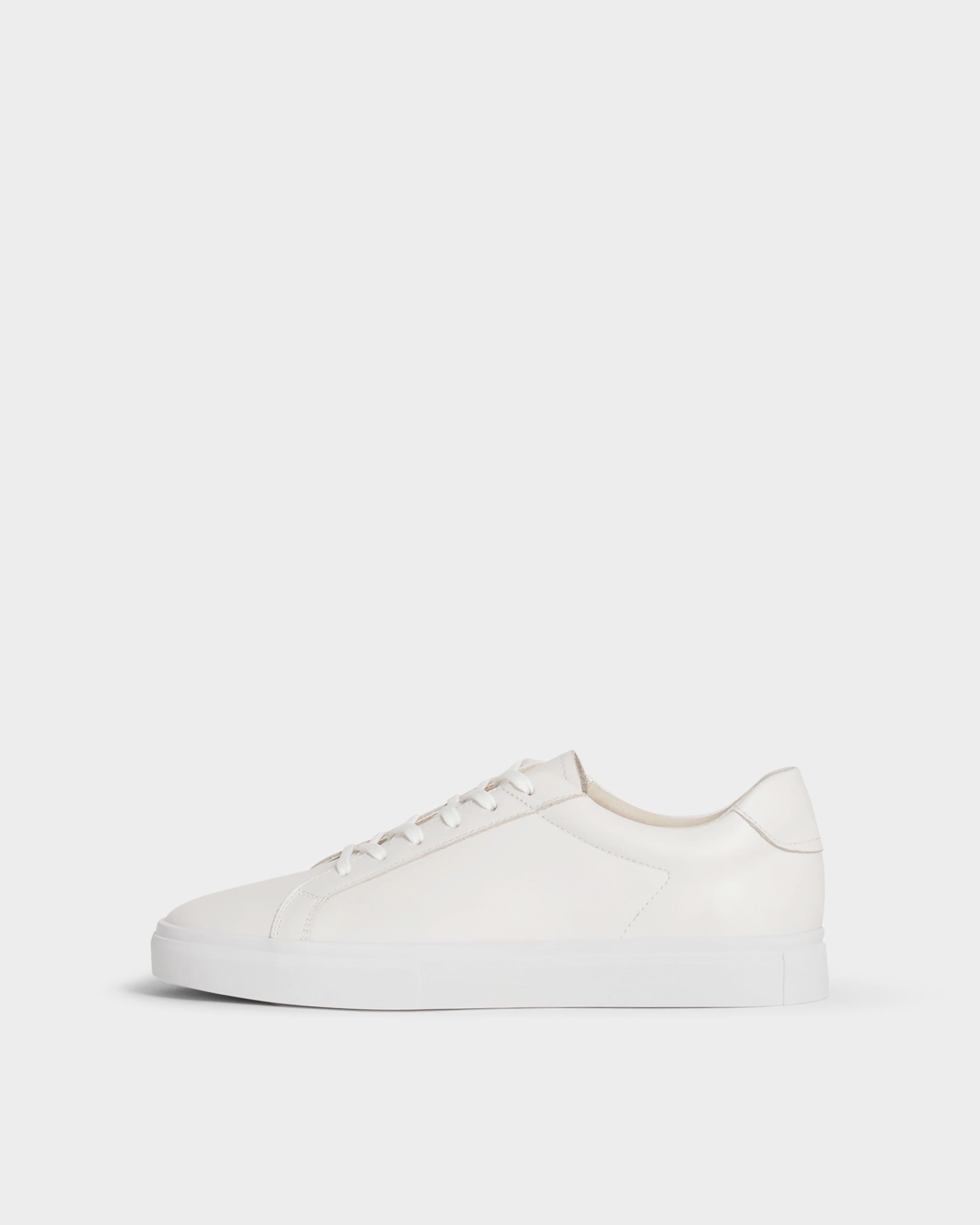 Cody sneakers Vit, Skinn