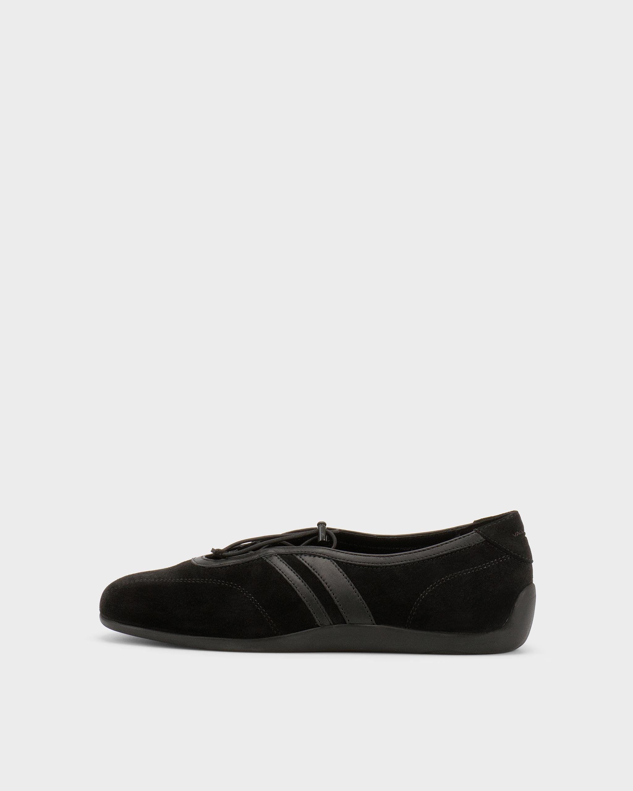 Hollie ballerine Nero, Camoscio