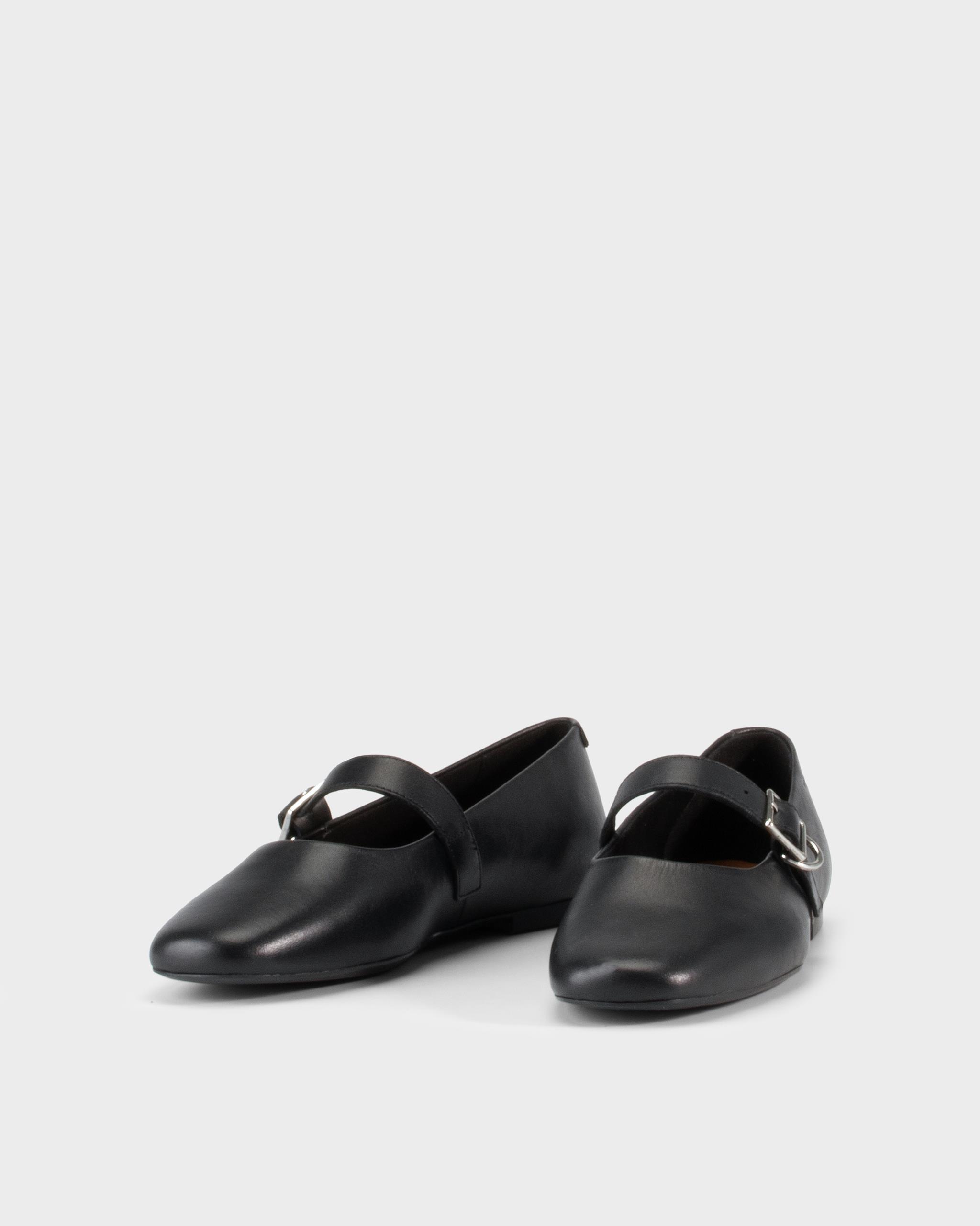 Jolin ballerine Nero, Pelle
