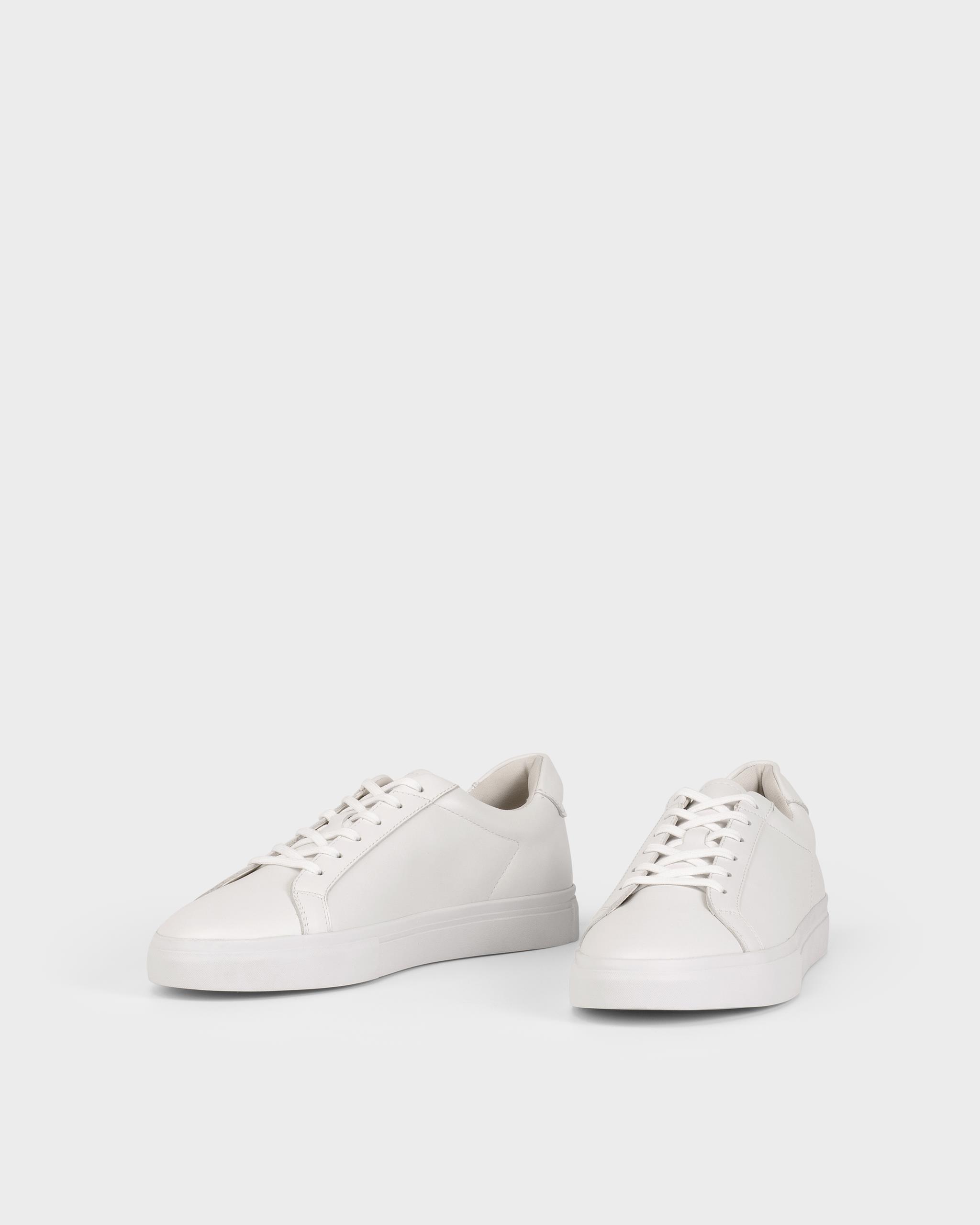 Cody sneakers Vit, Skinn