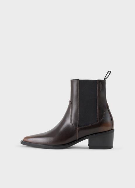 Kelsey boots Brown brush-off leather