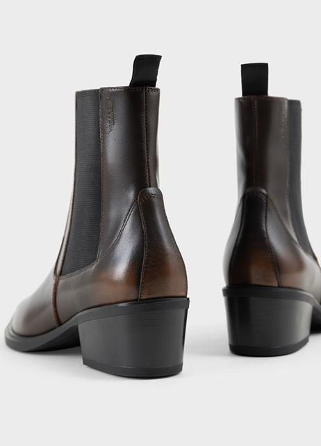 Kelsey boots Brown brush-off leather