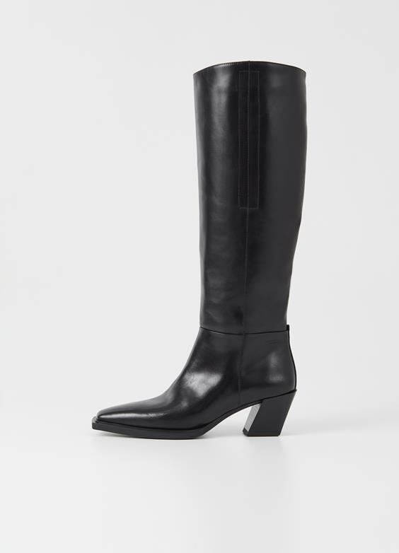 Geox D Zosma A In Black Shiny For Women | Platform Sneaker