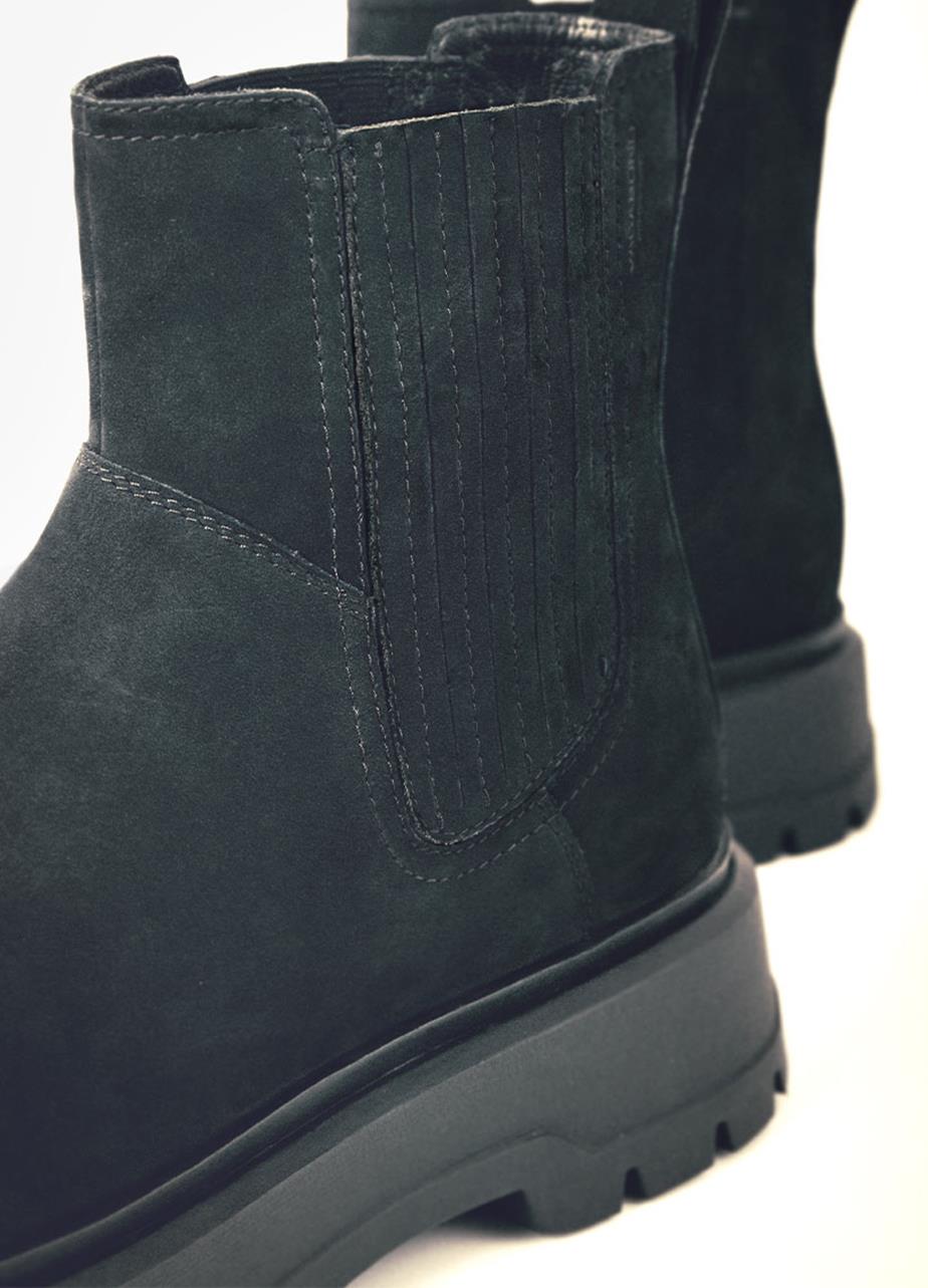 Close-up of nubuck