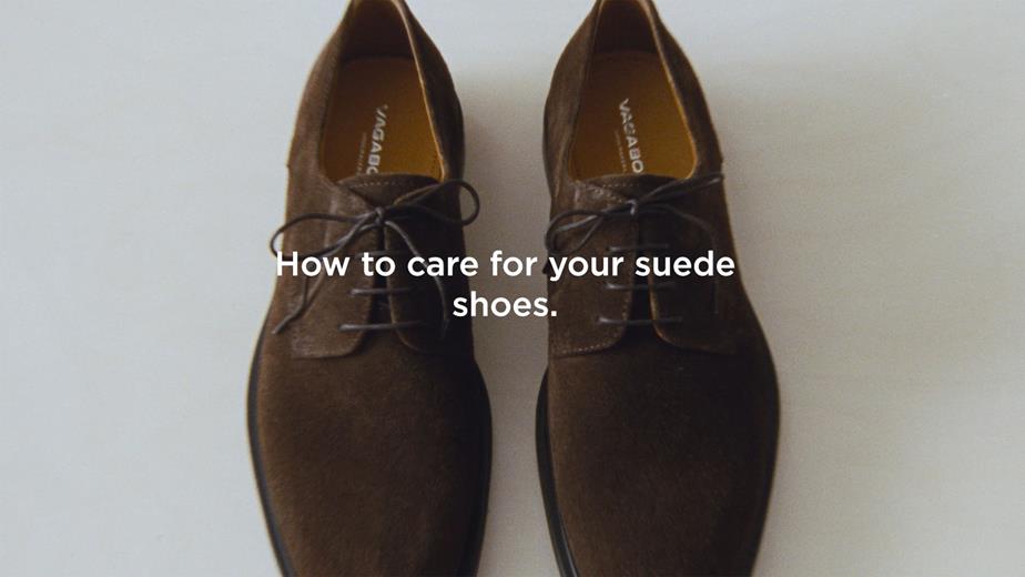 How to care for your suede shoes