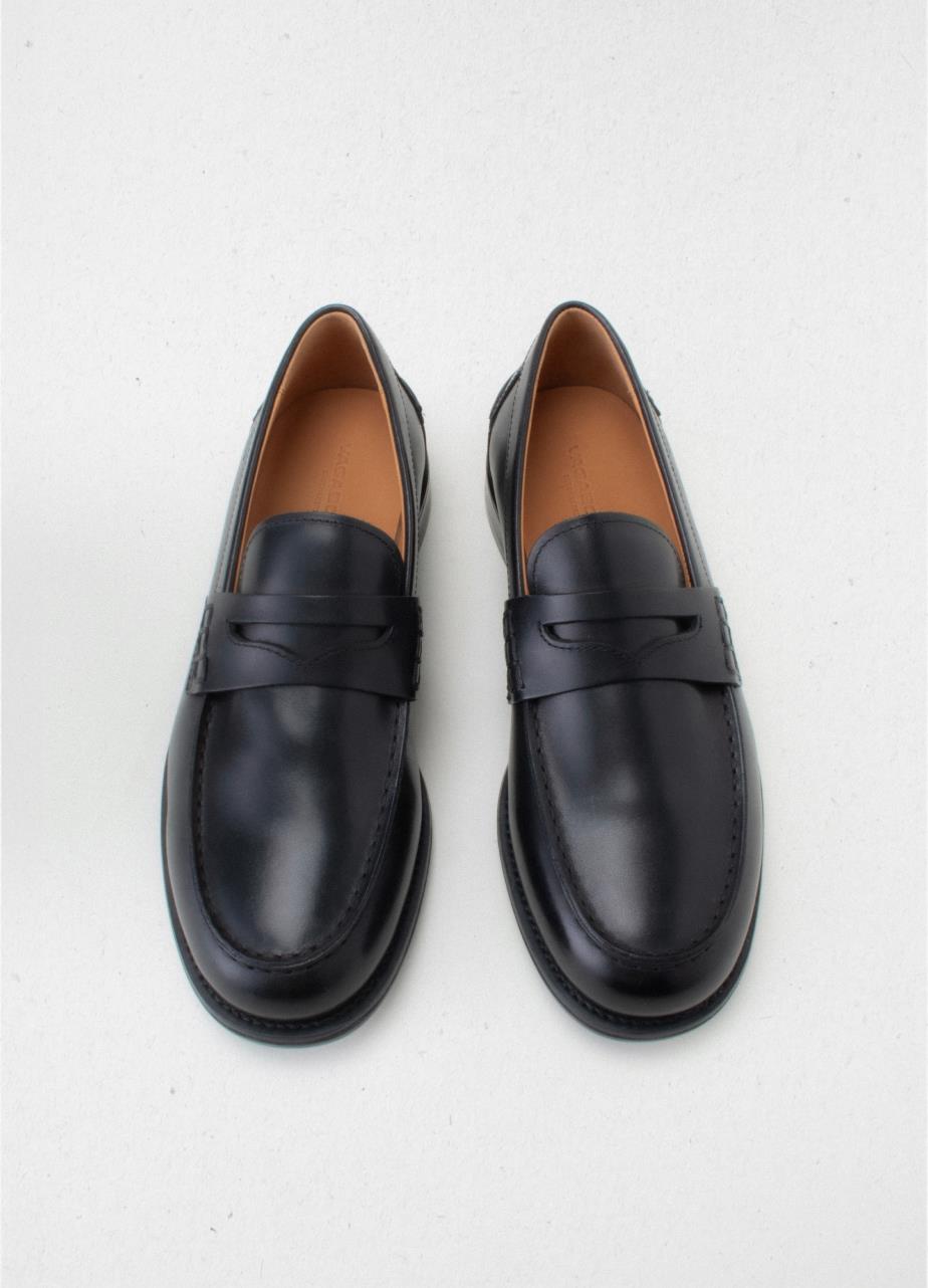 Steven loafers Black, Leather