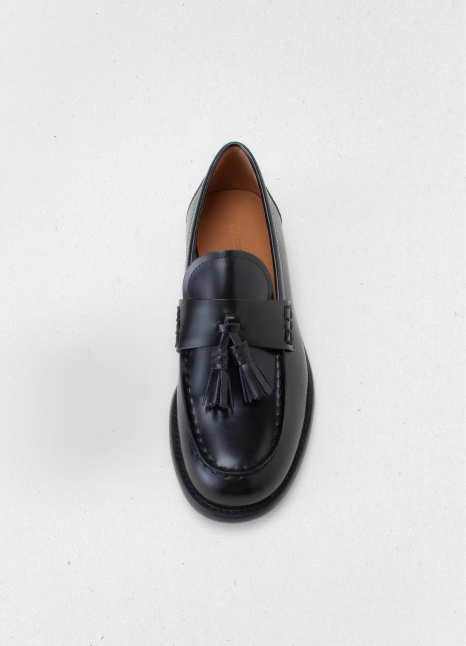 Linn mocassini Nero pelle lucida