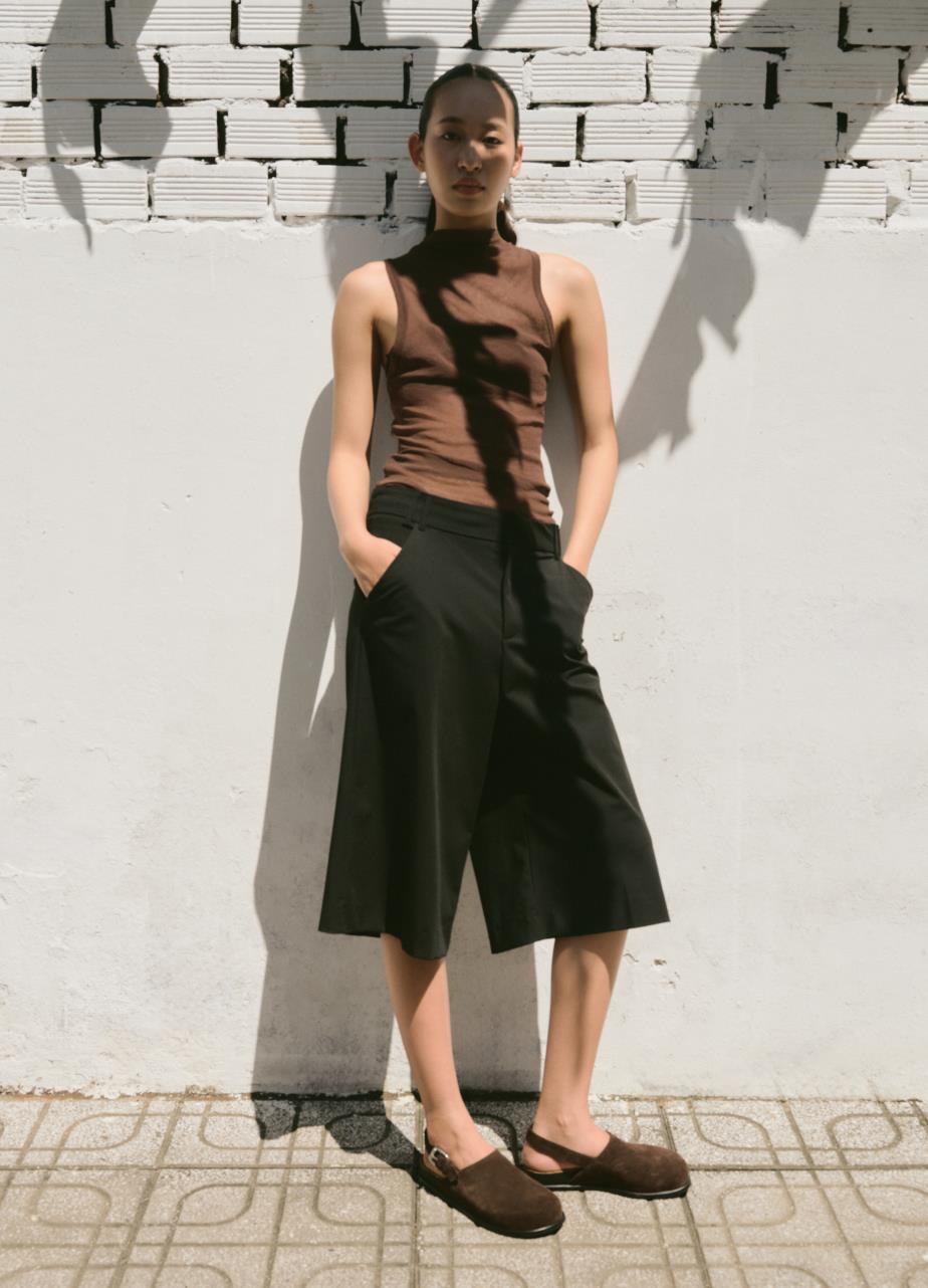 Effie mules Brown suede