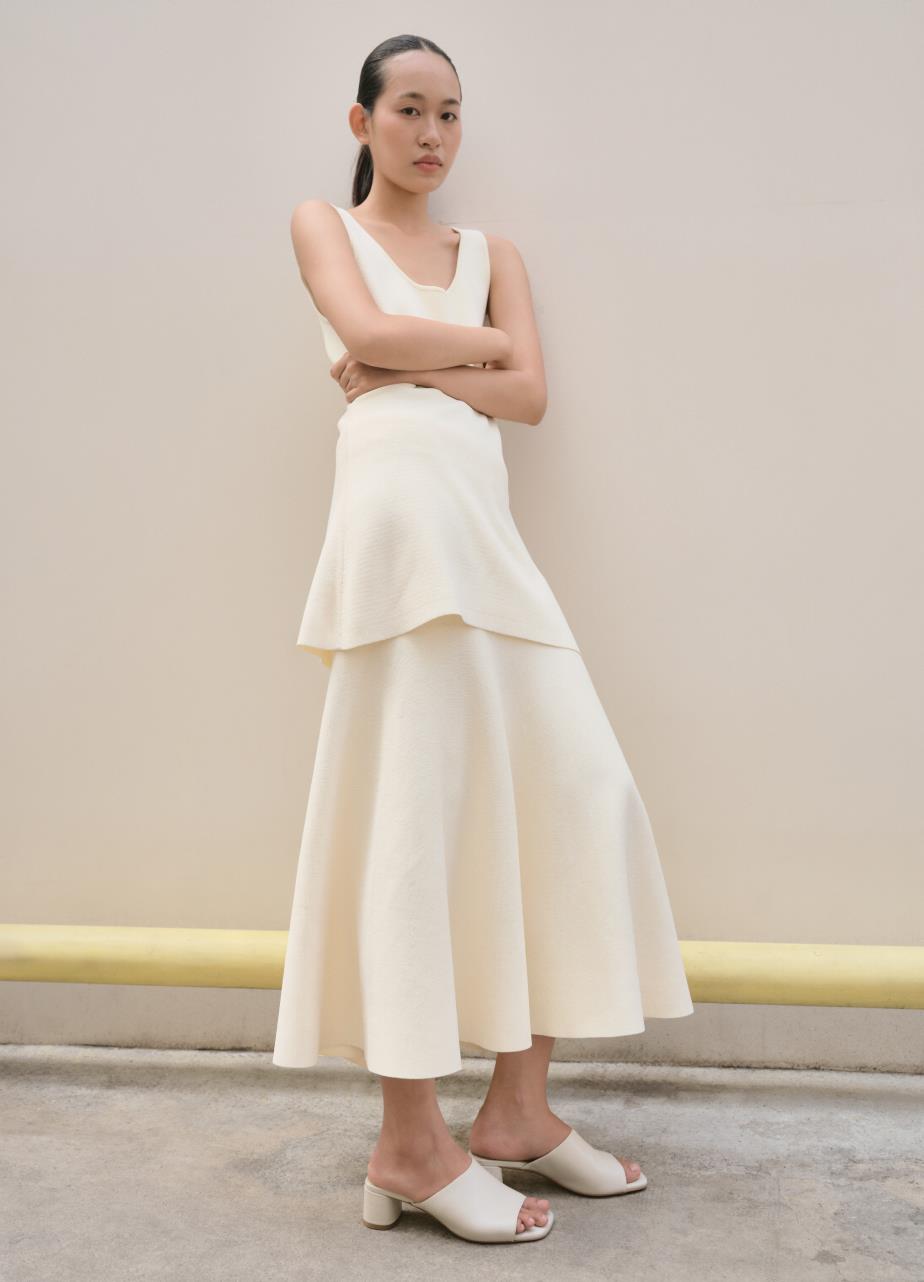 Piper mules Off-White leather