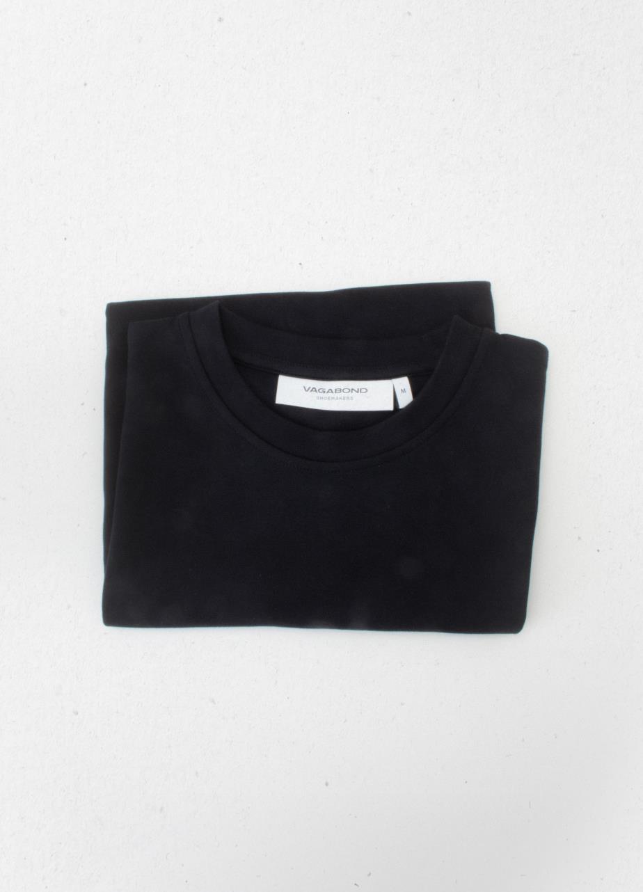 Boxy tank top Black textile