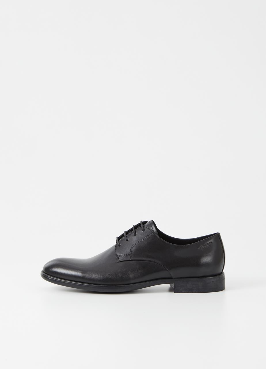 Harvey chaussures Noir cuir