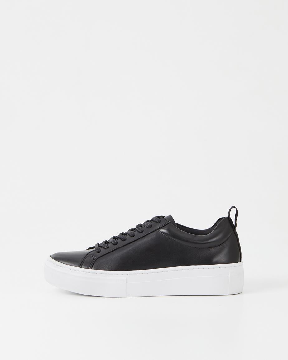 Zoe platform sneakers Black, Leather
