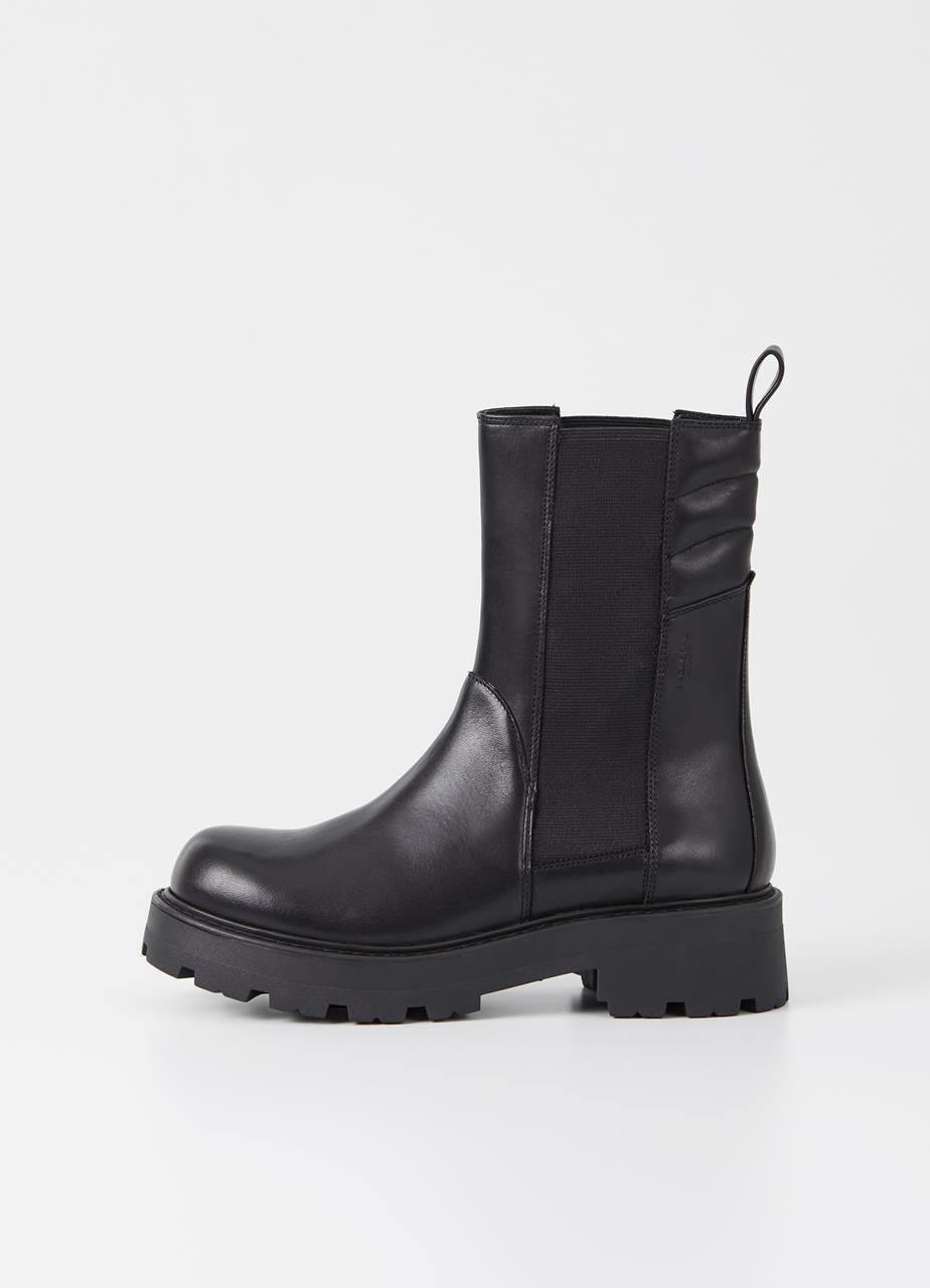 Cosmo 2.0 botas Negro cuero