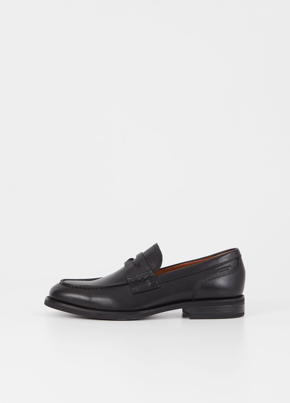 Mario loafer Schwarzes leder