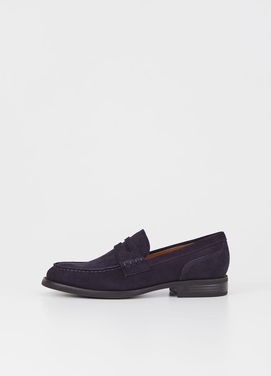 Mario loafers TMAVOMODRÁ SEMIŠ