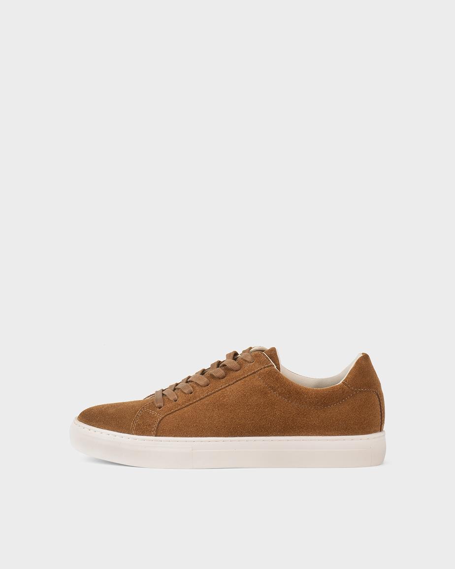 Paul sneakers Bruin, Suède