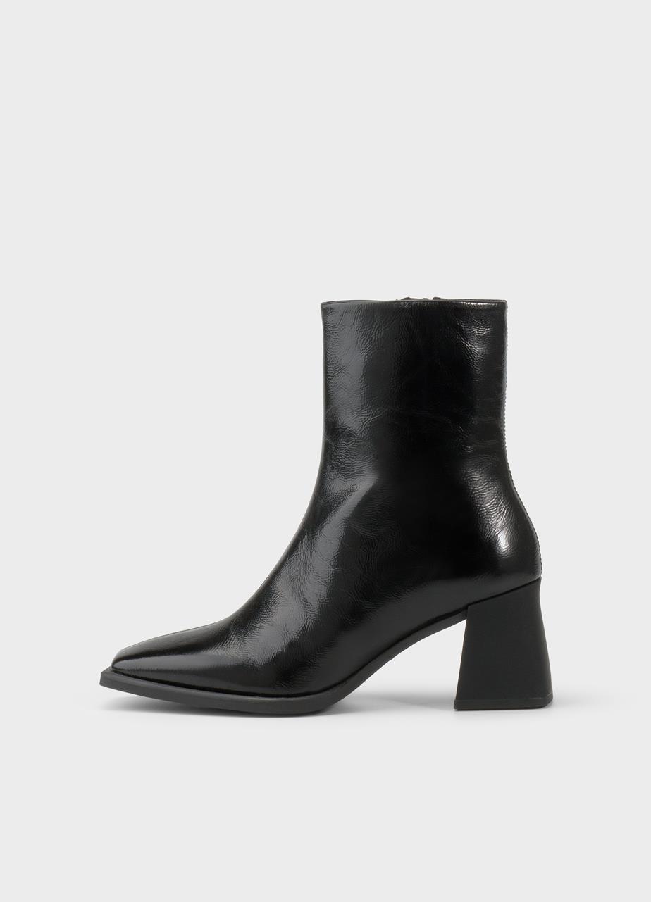 Hedda boots Black patent leather